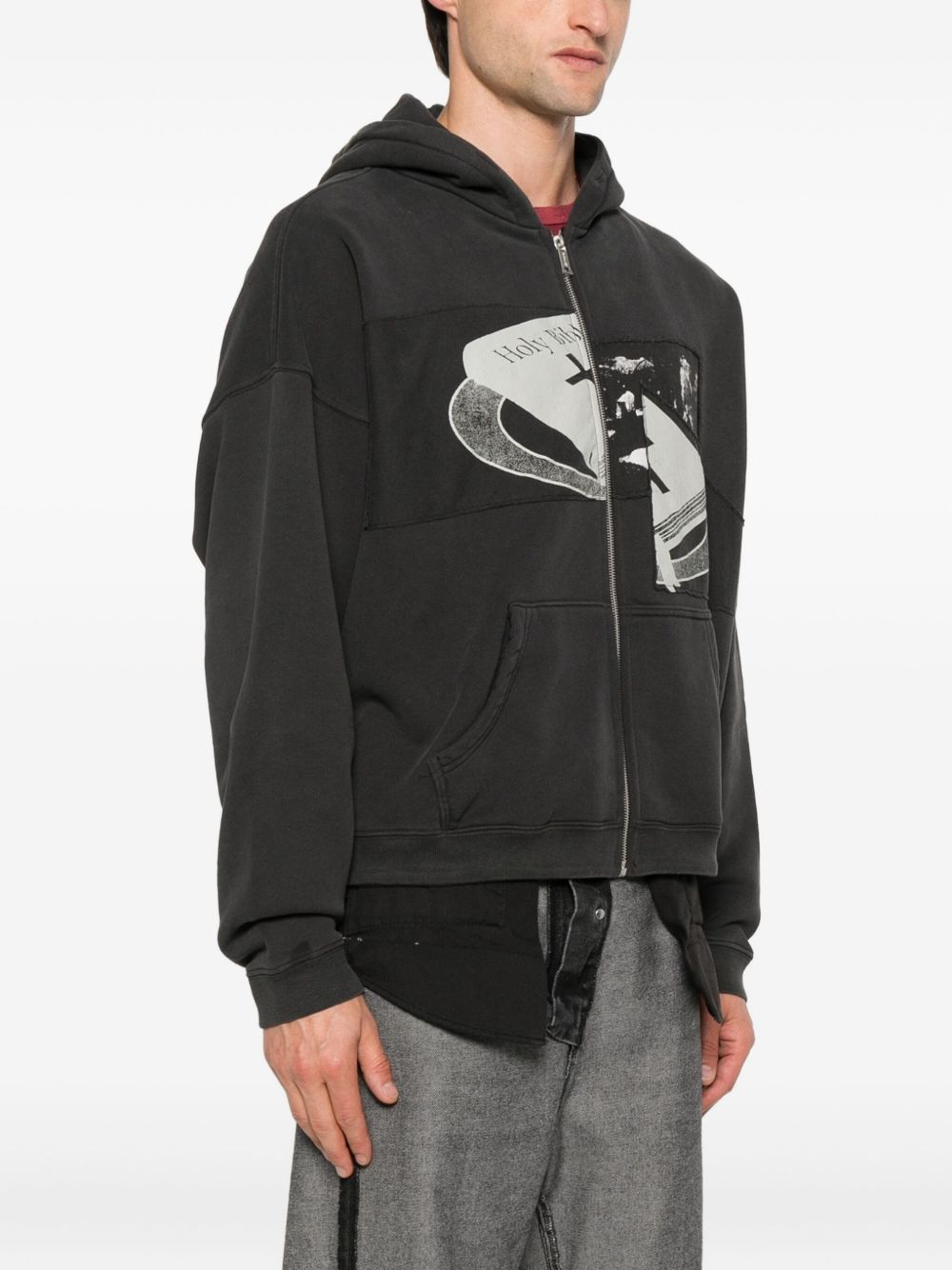 ENFANTS RICHES DEPRIMES Holy Bible Assemblage Cotton Hoodie