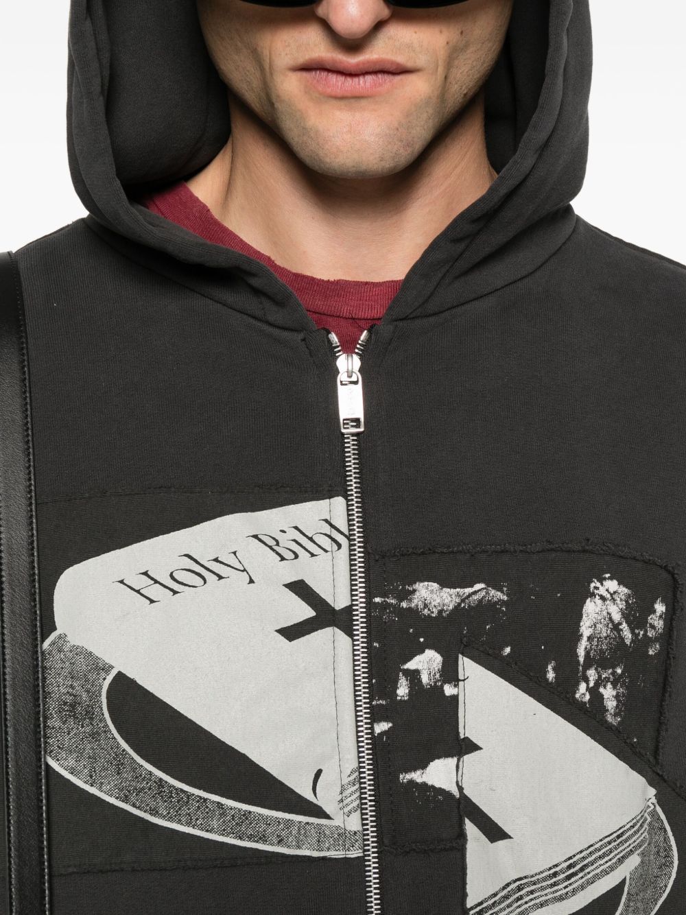 ENFANTS RICHES DEPRIMES Holy Bible Assemblage Cotton Hoodie