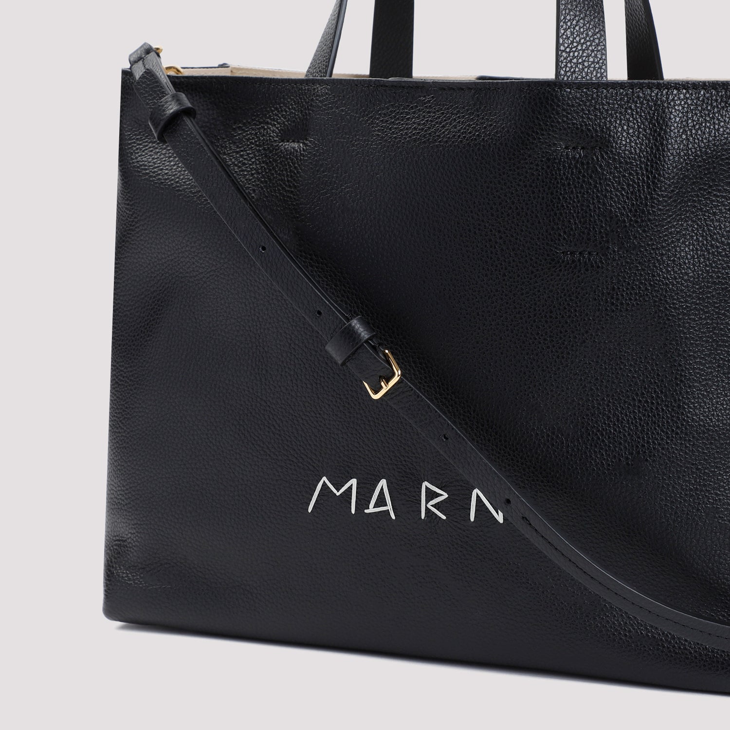 MARNI Soft Tote Handbag - W:30cm H:25cm D:12cm