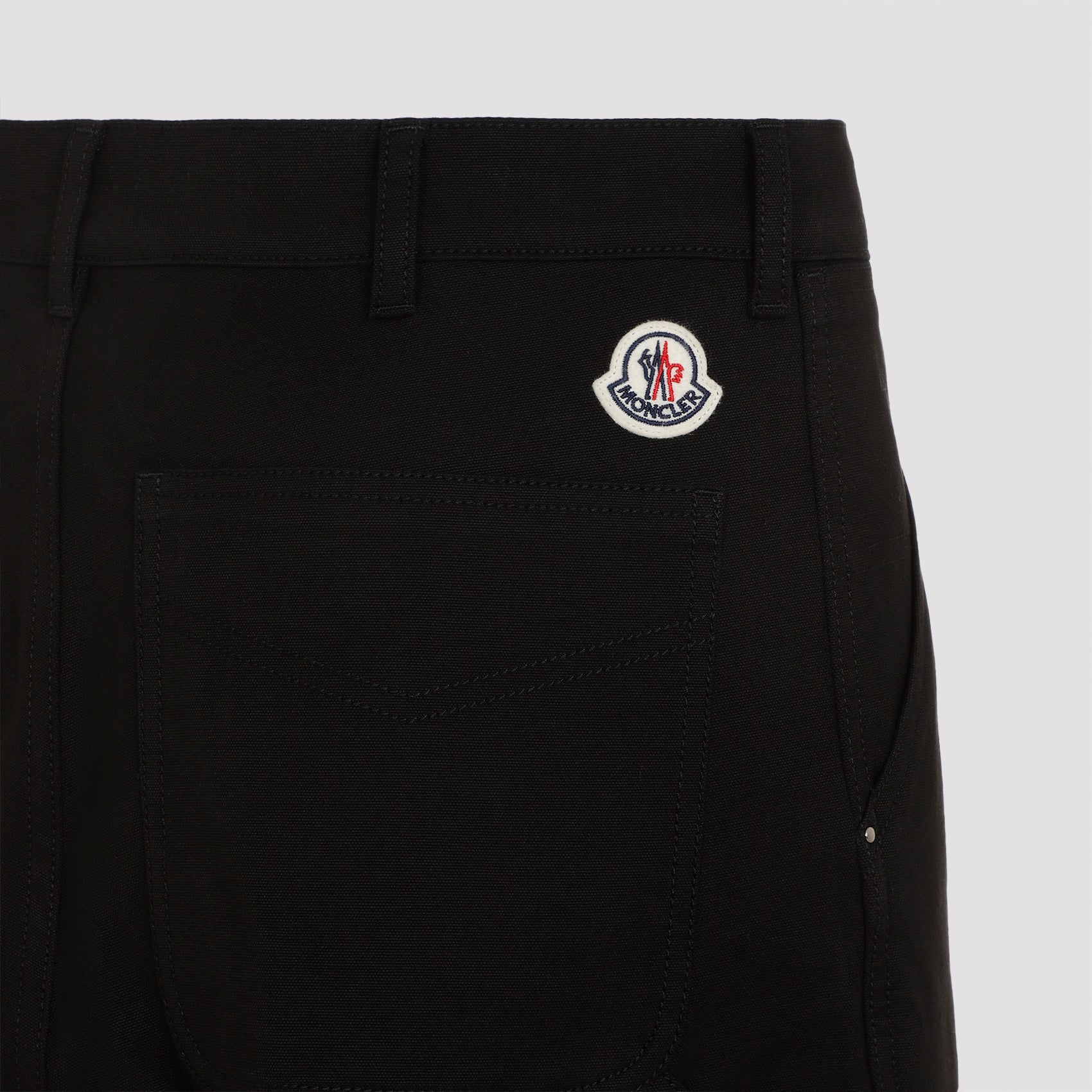 MONCLER Men's Regular Fit Cotton Blend Pants