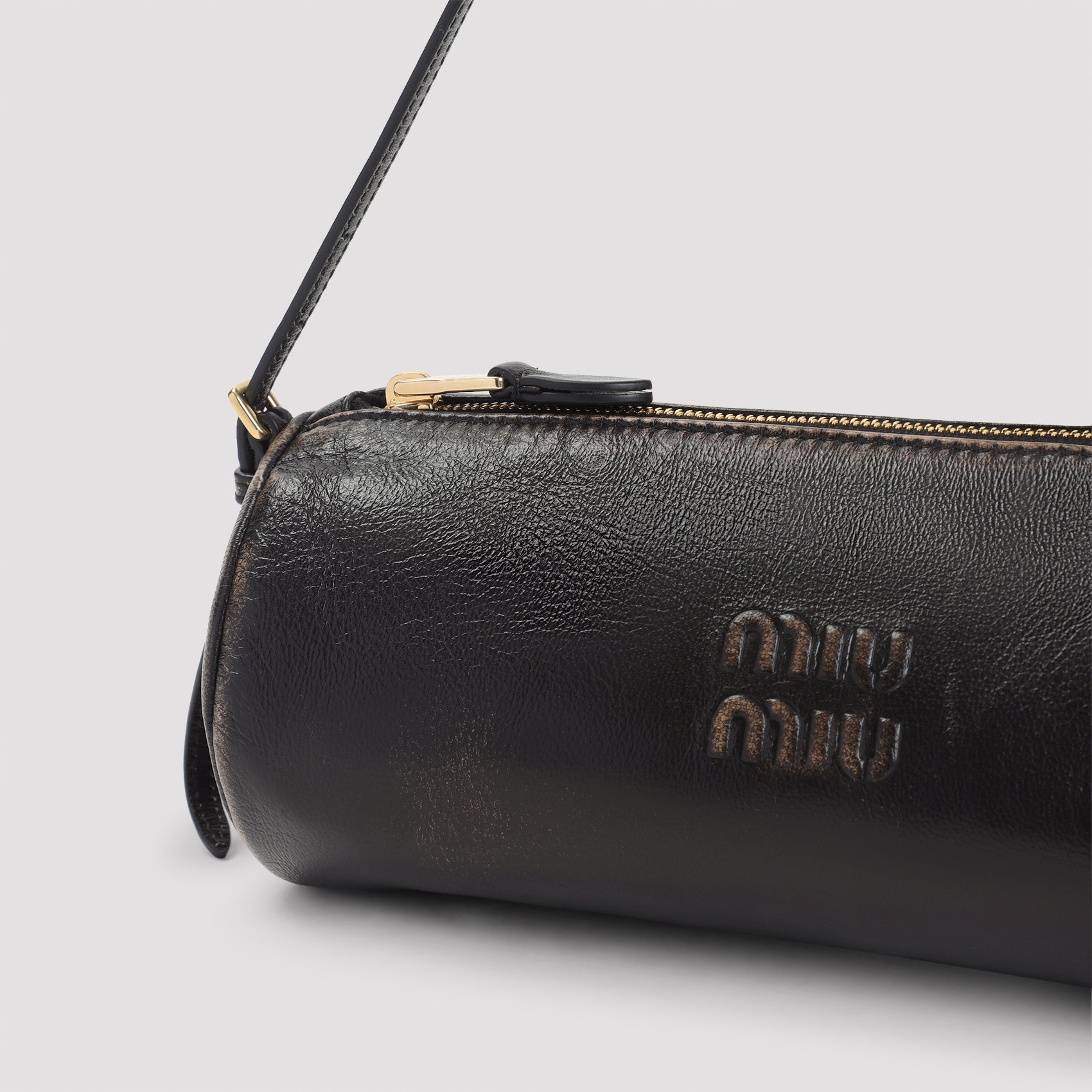 MIU MIU Mini Leather Handle Container