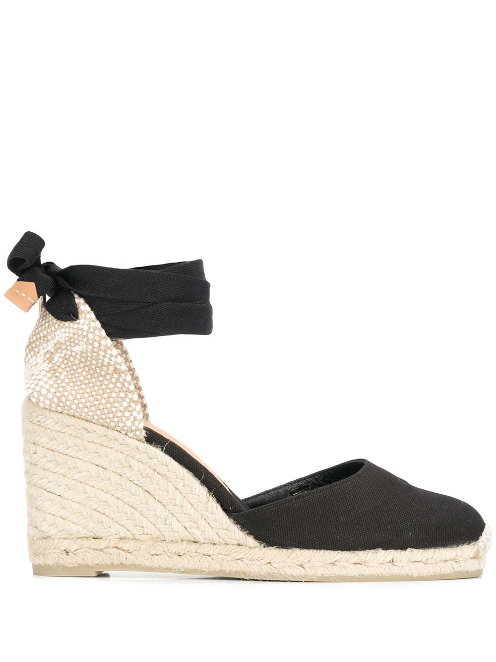 CASTAÑER Organic Cotton Espadrille with Ribbon Closure