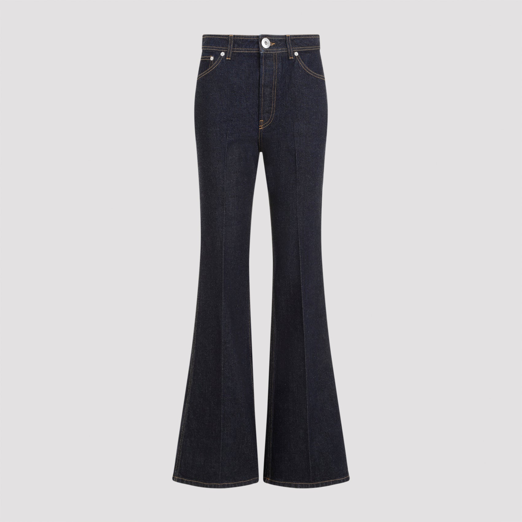 LANVIN Wide Leg Denim Jeans for Men