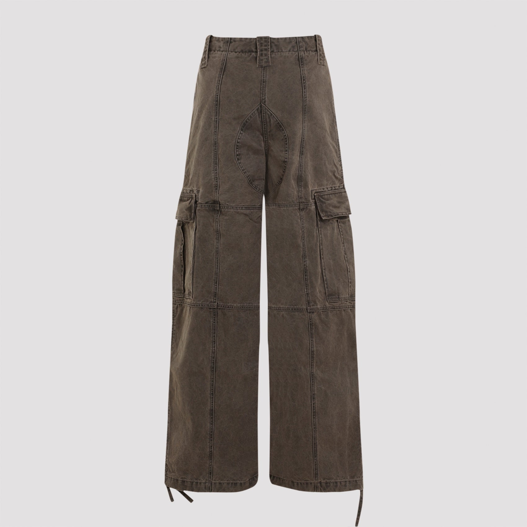 KENZO Dyed Canvas Cargo Pants for Men