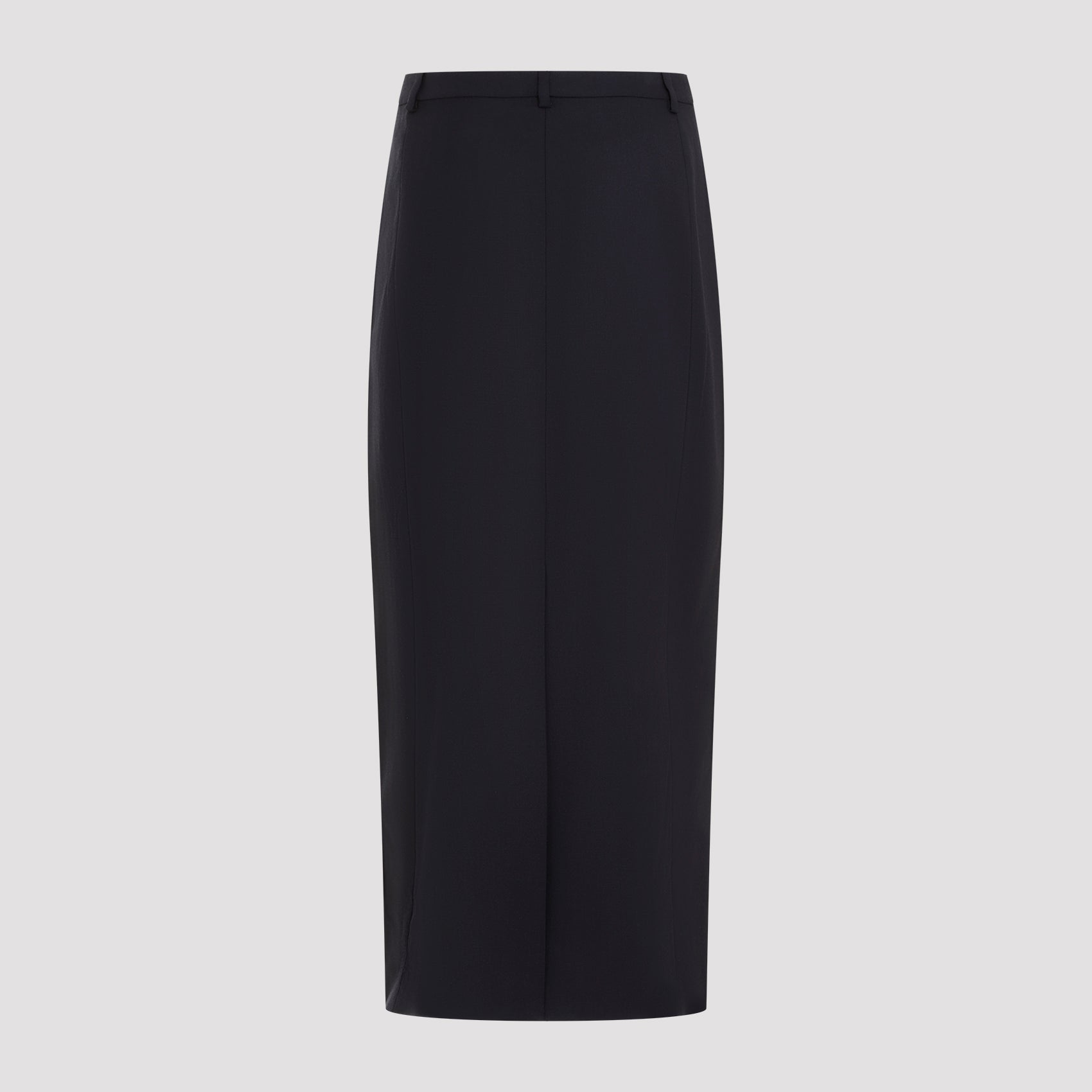 THEORY Midi Skirt for Men - Sophisticated Wool Blend