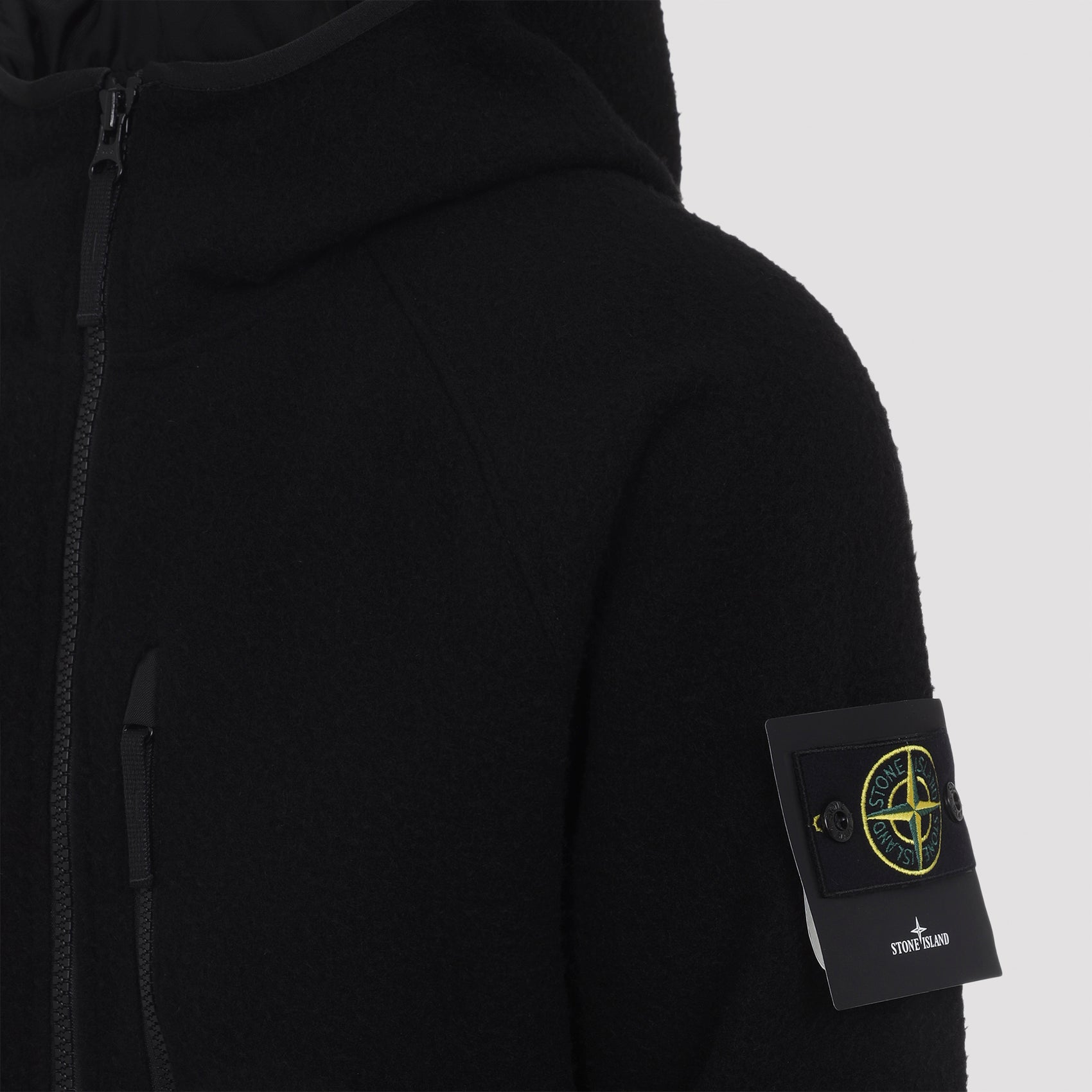STONE ISLAND Men's Luxury Wool Blend Winter Coat