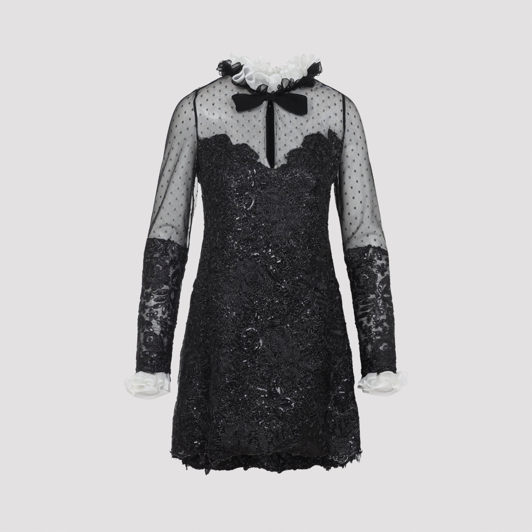 GIAMBATTISTA VALLI Men's Elegant Mini Dress for FW25