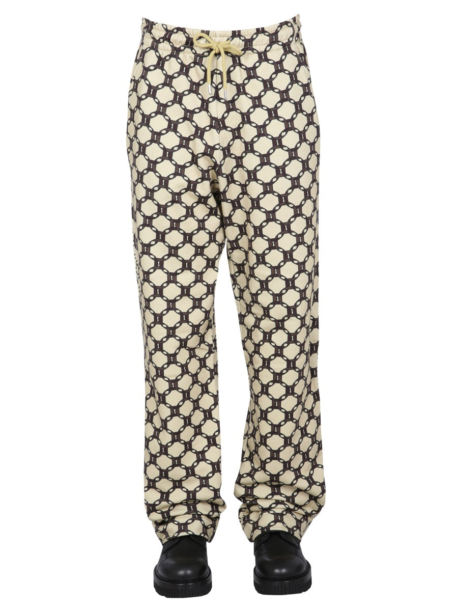 DRIES VAN NOTEN Men's Elastic Waist Jogging Trousers