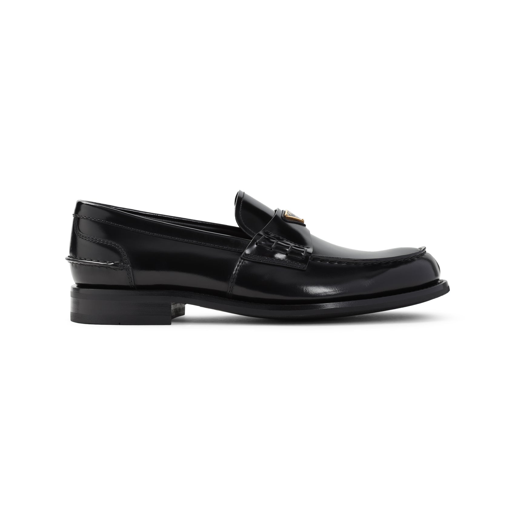PRADA Men's Leather Loafers - FW25 Collection