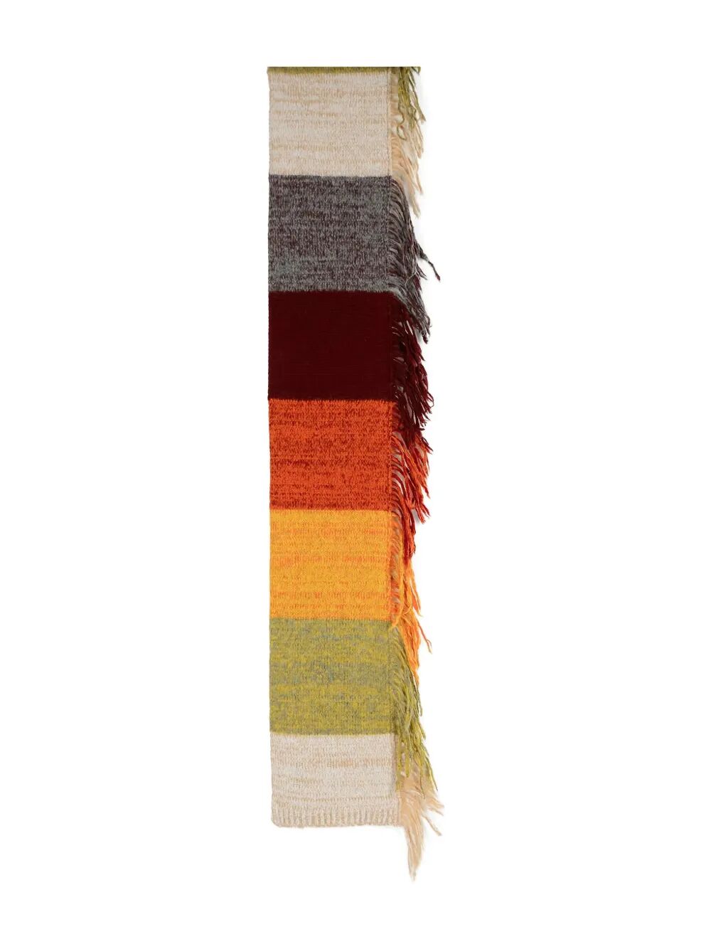 DRIES VAN NOTEN Multi-Patterned Scarf for Men - FW25 Collection