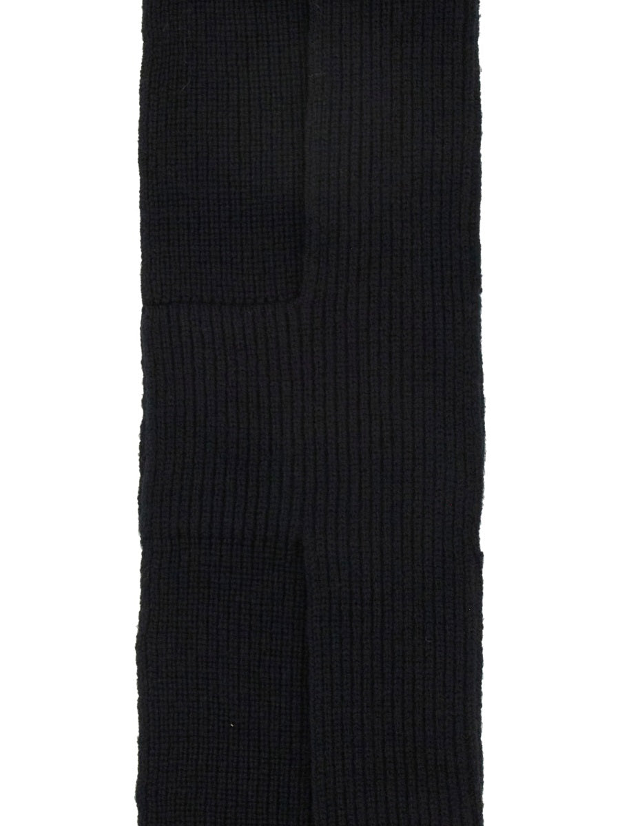 DRIES VAN NOTEN Luxurious Wool Scarf for Men - Stylish Cold Weather Accessory
