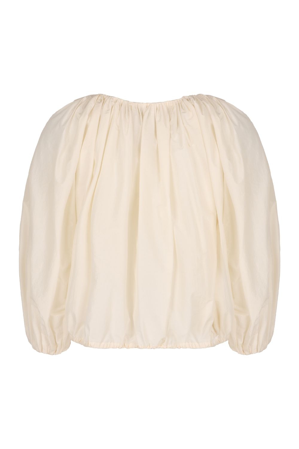 PHILOSOPHY DI LORENZO SERAFINI Gathered Blouse with Adjustable Drawstring Hem for Women