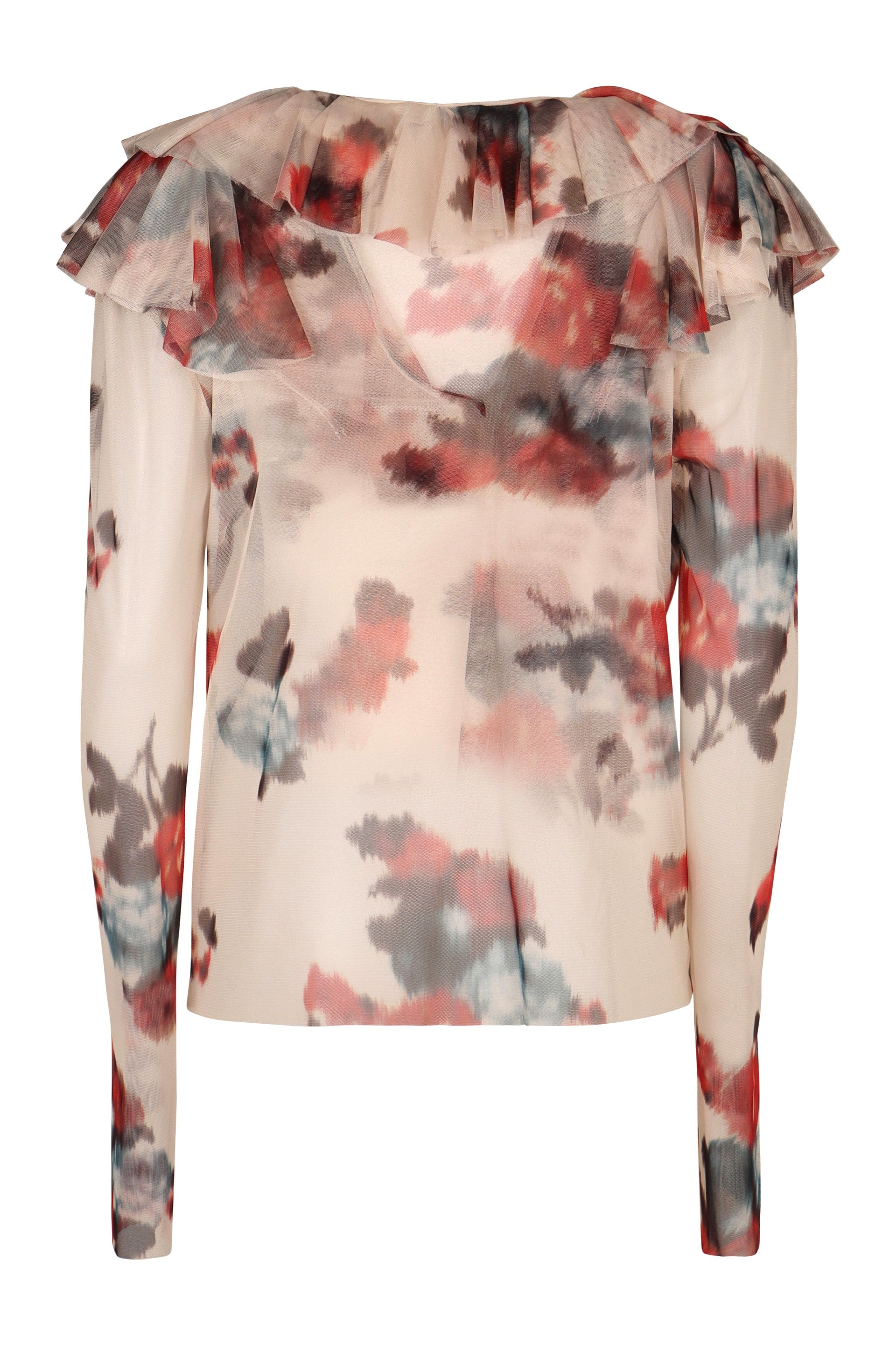 PHILOSOPHY DI LORENZO SERAFINI Floral Frill Blouse