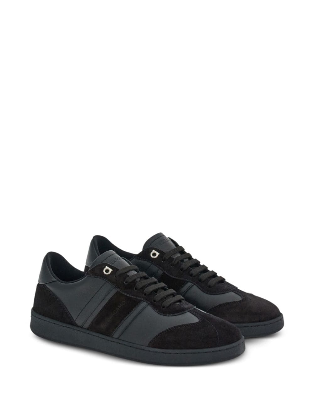 Ferragamo Logo Panelled Sneakers