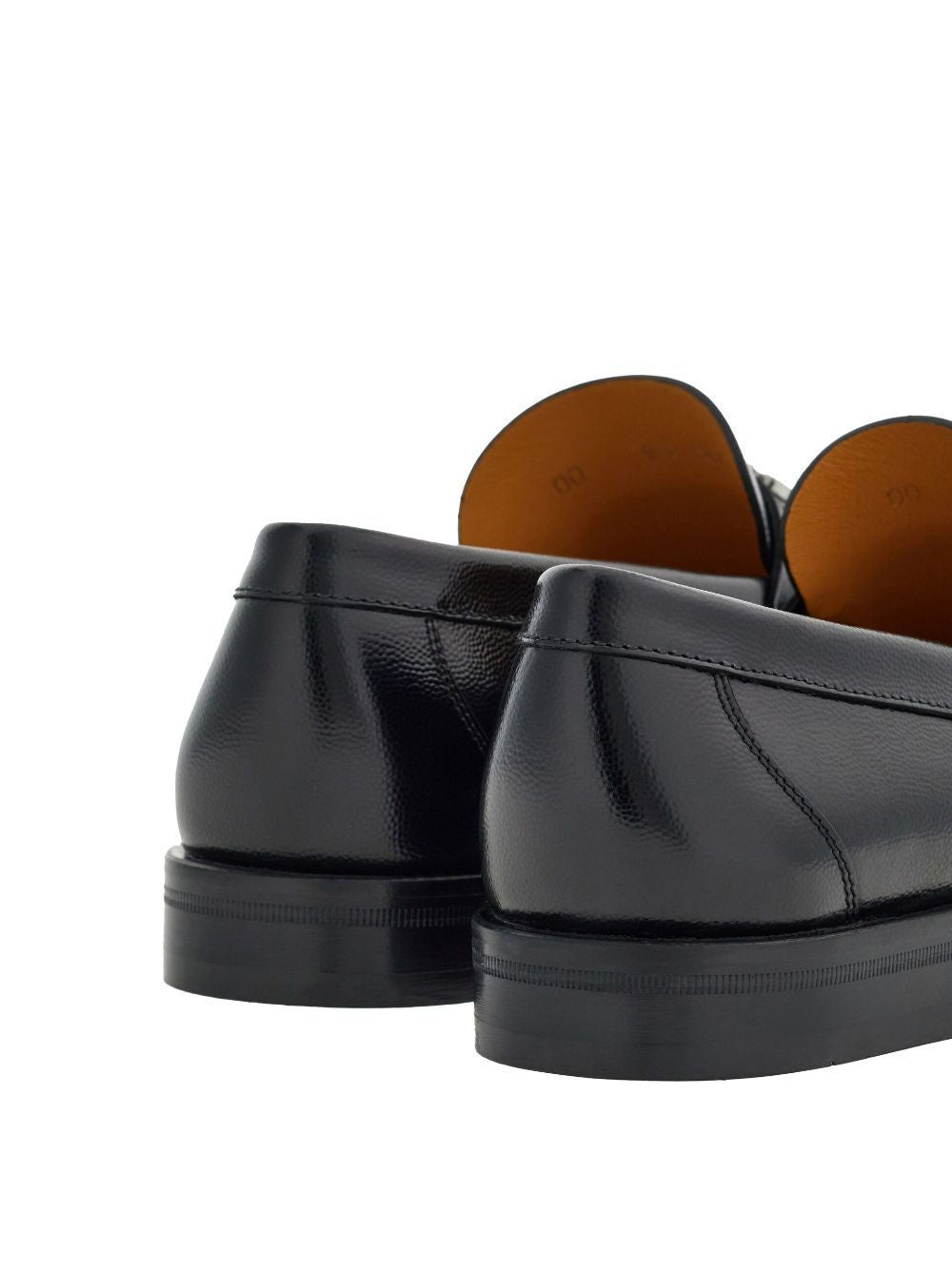 Ferragamo British Gancini Hook Loafers for Men