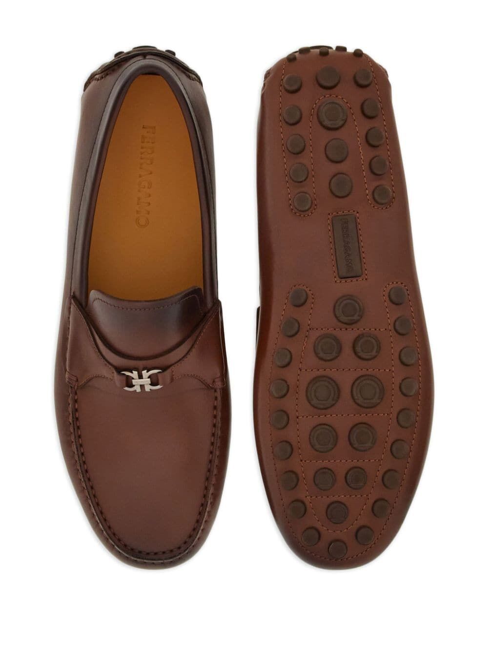 Ferragamo Elegant Driver Loafers for Men