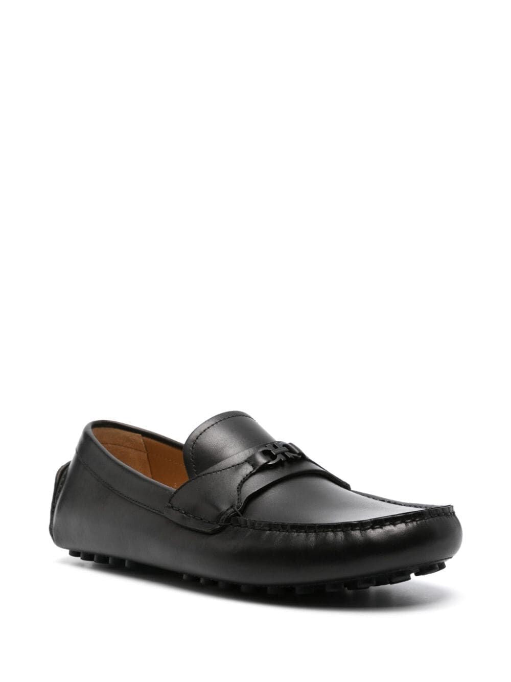 Ferragamo Men's Gancini Hook Driver Moccasins