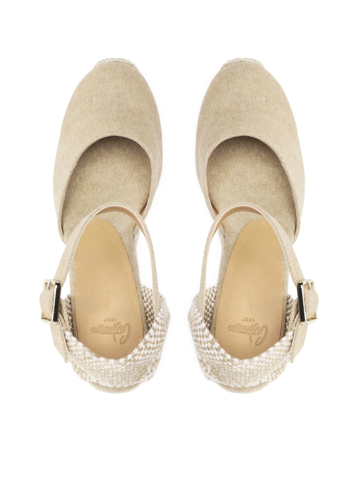 CASTAÑER Wedge Espadrilles with 7 cm Heel