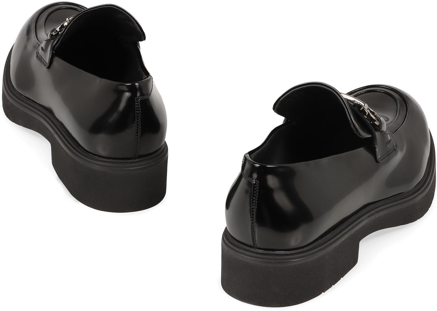 Ferragamo Elegant Leather Loafers for Men