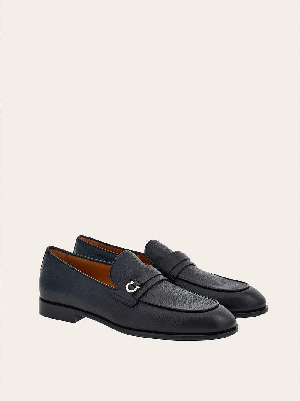 Ferragamo Classic Plain Toe Moccasin Loafers - Fall 2024