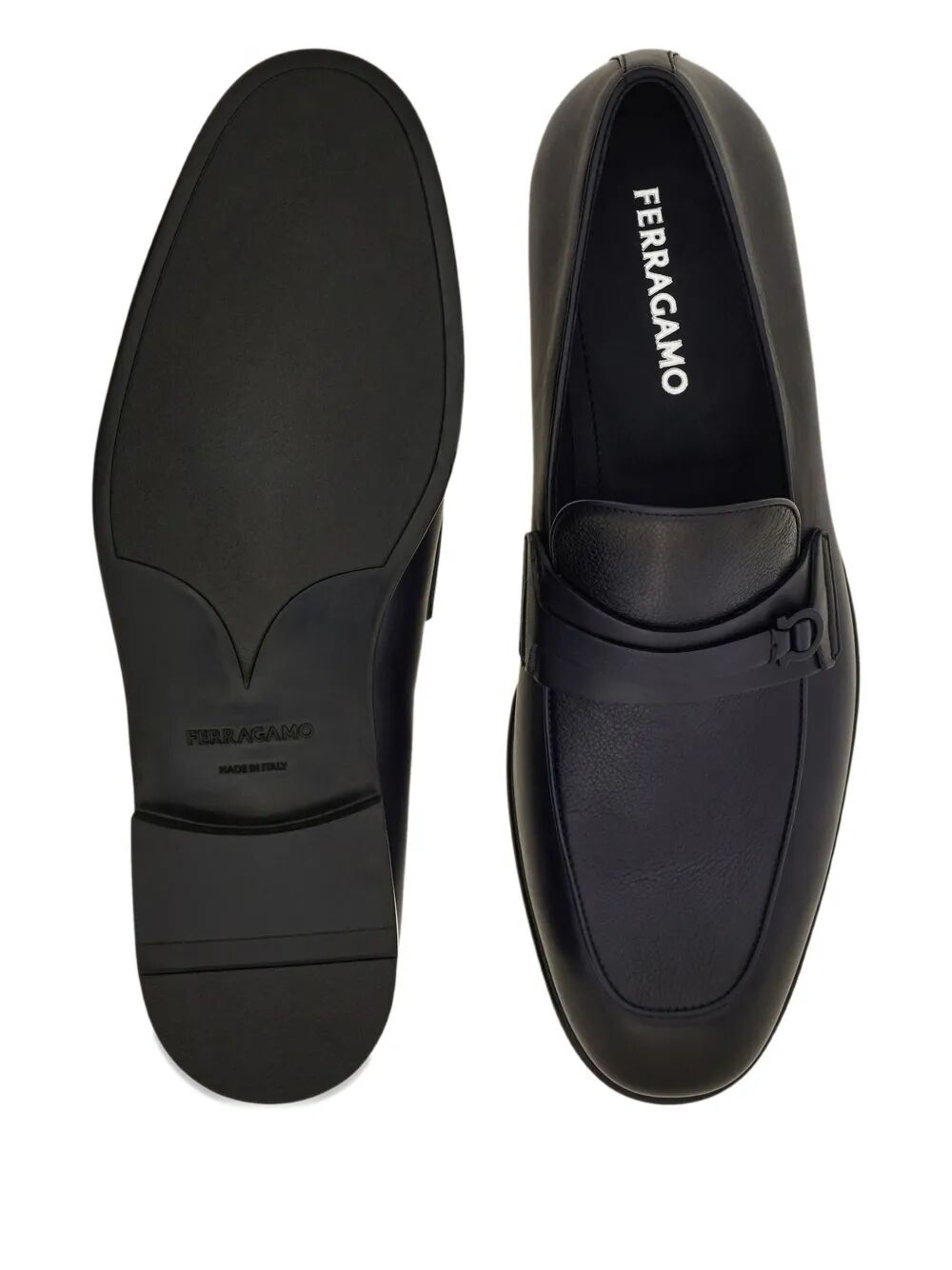 Ferragamo Shaded Leather Loafers for Men