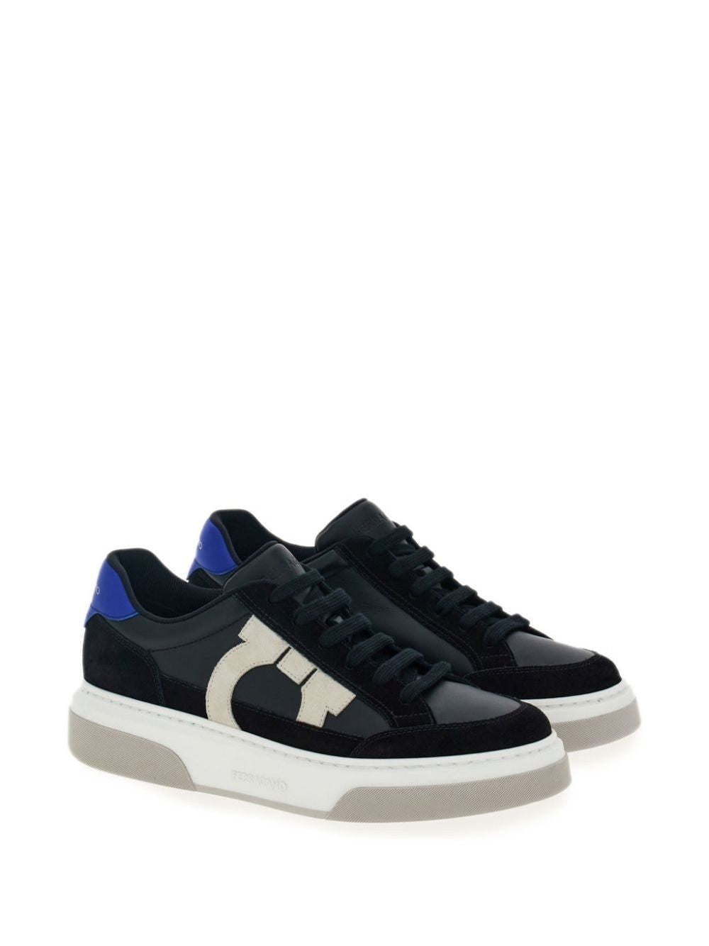 Ferragamo Low Sneaker with Hooks for Men