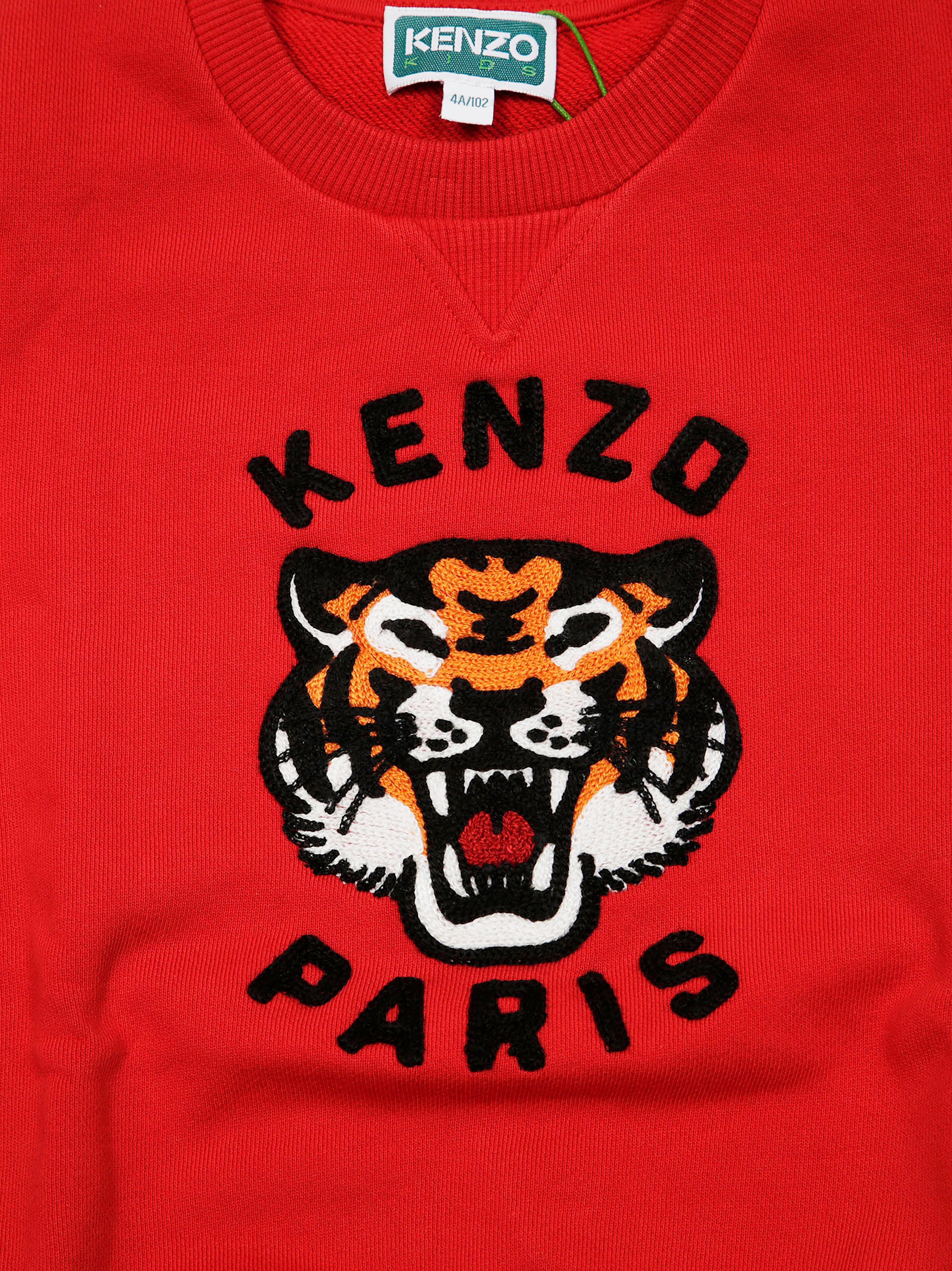 KENZO Classic Tiger Graphic Sweatshirt for Kids