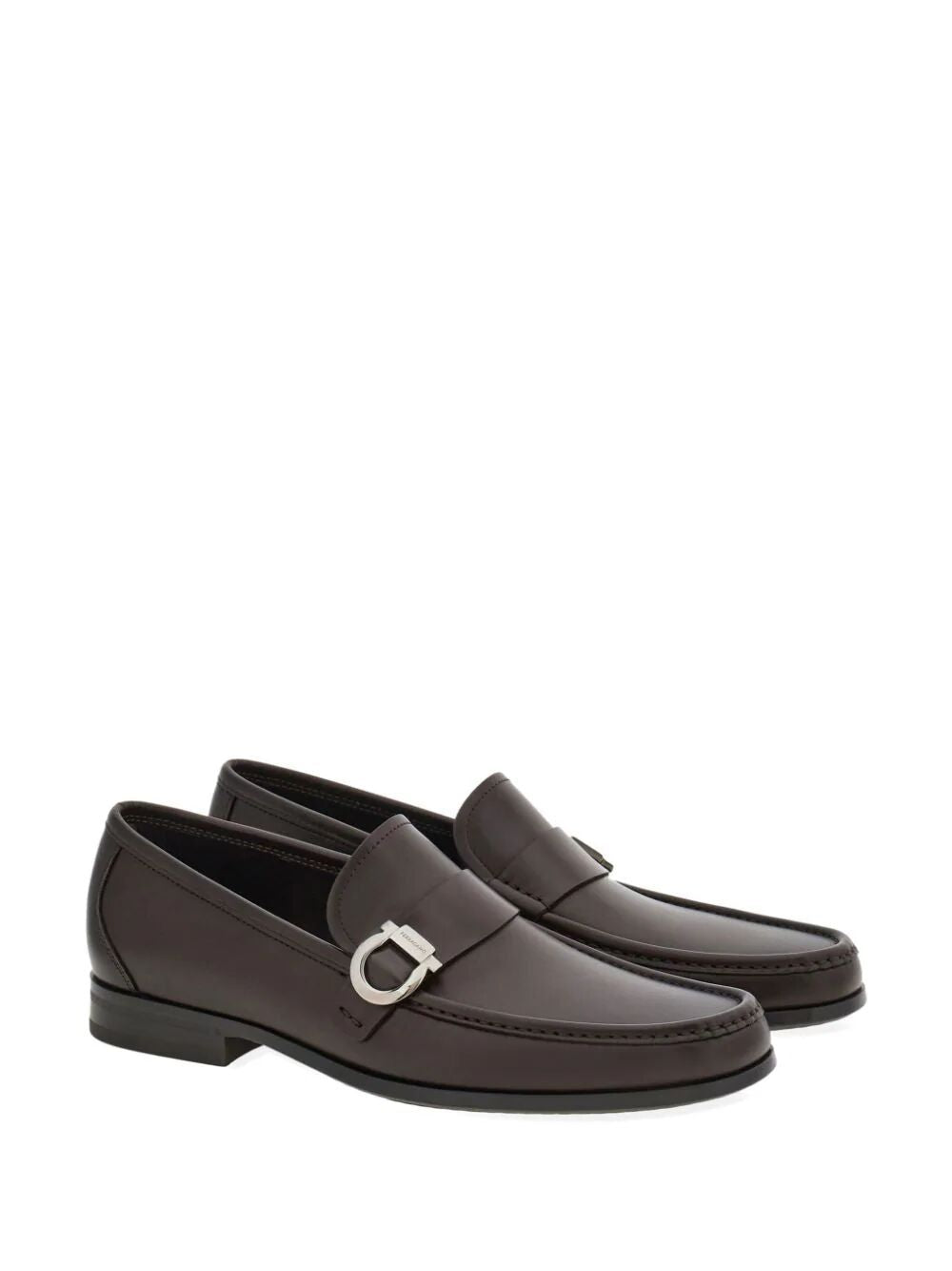 Ferragamo Reversible Gancini Hook Loafers for Men