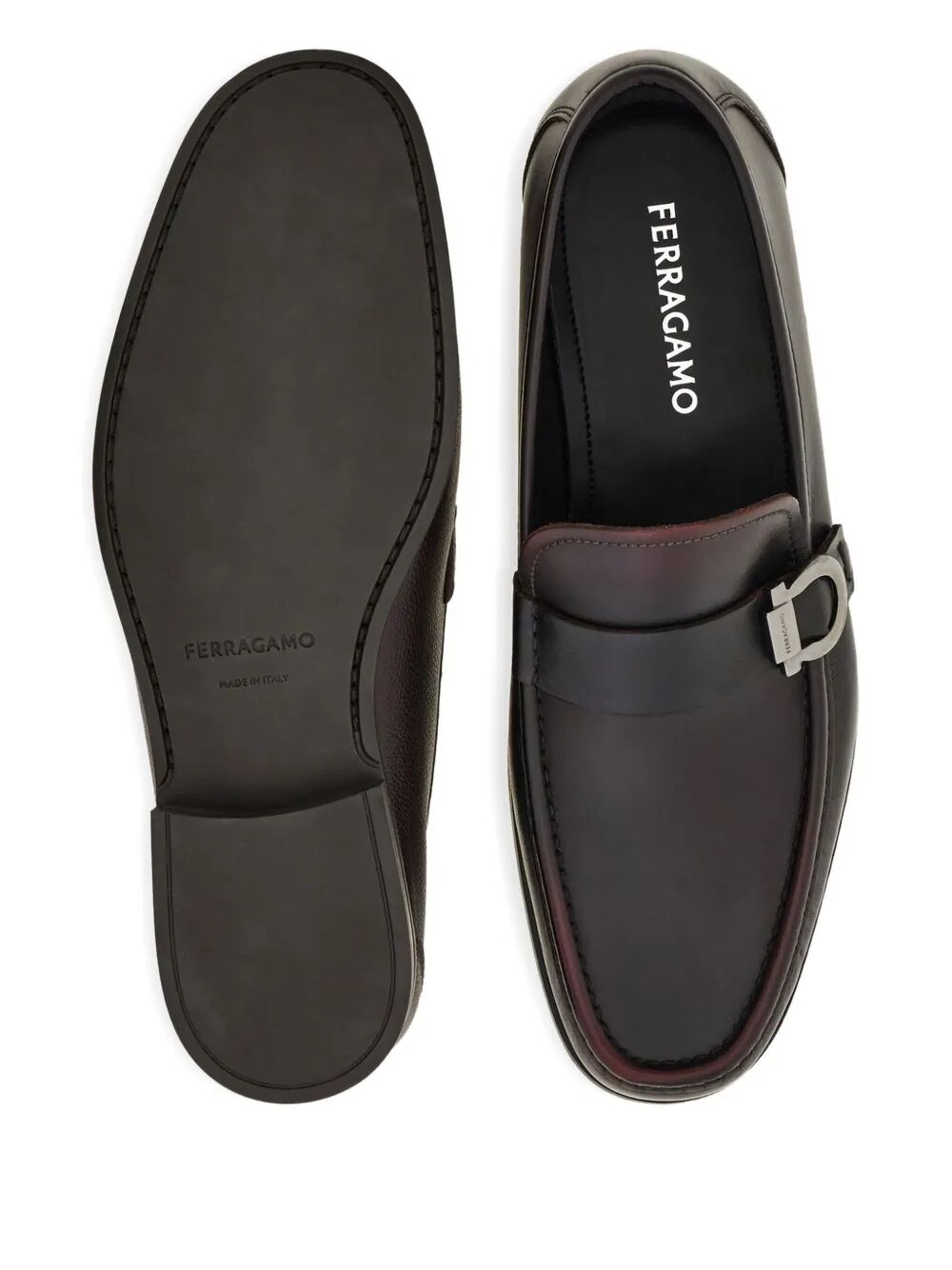 Ferragamo Caspian Leather Loafers for Men