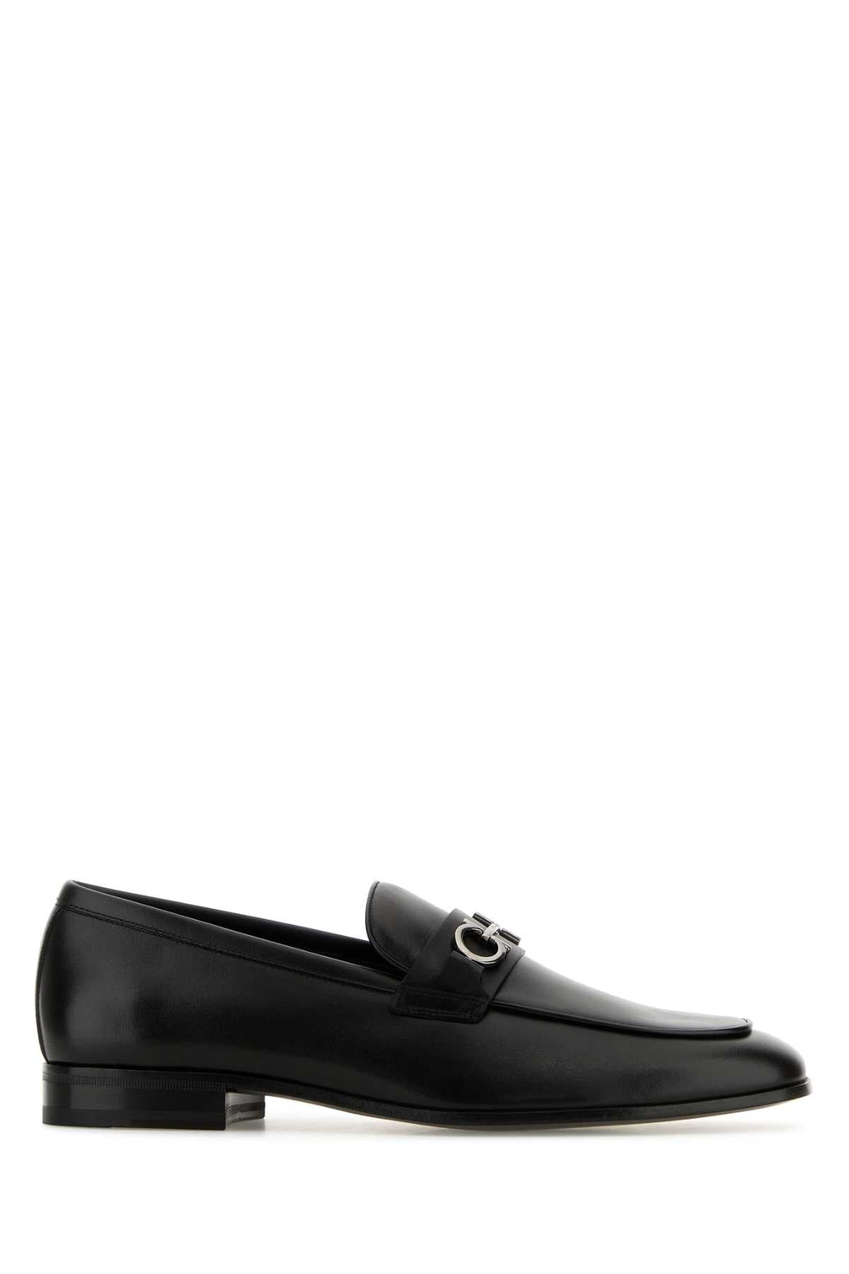 Ferragamo Men's Leather Balty Loafers