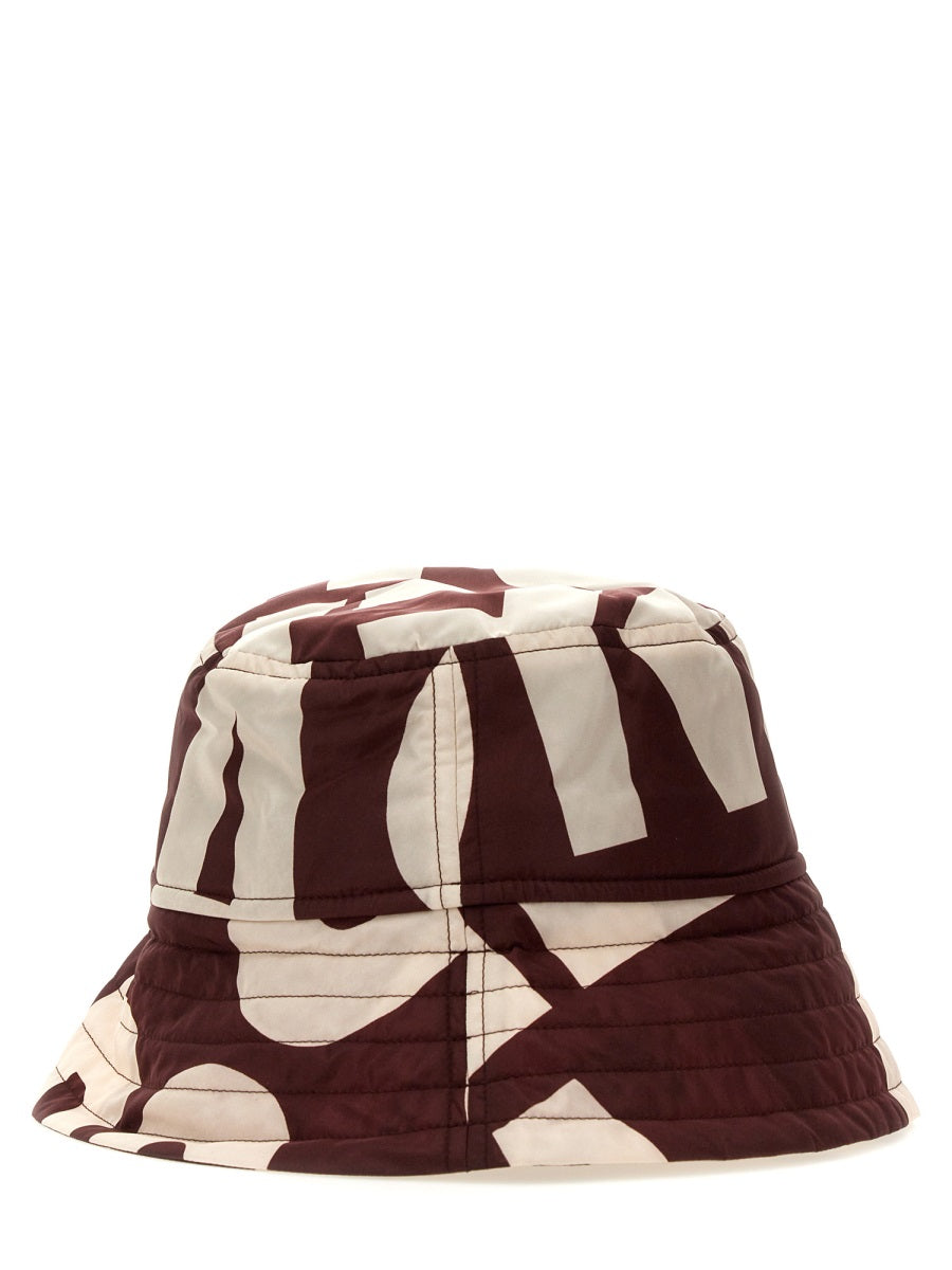 DRIES VAN NOTEN All-Over Logo Bucket Hat for Men