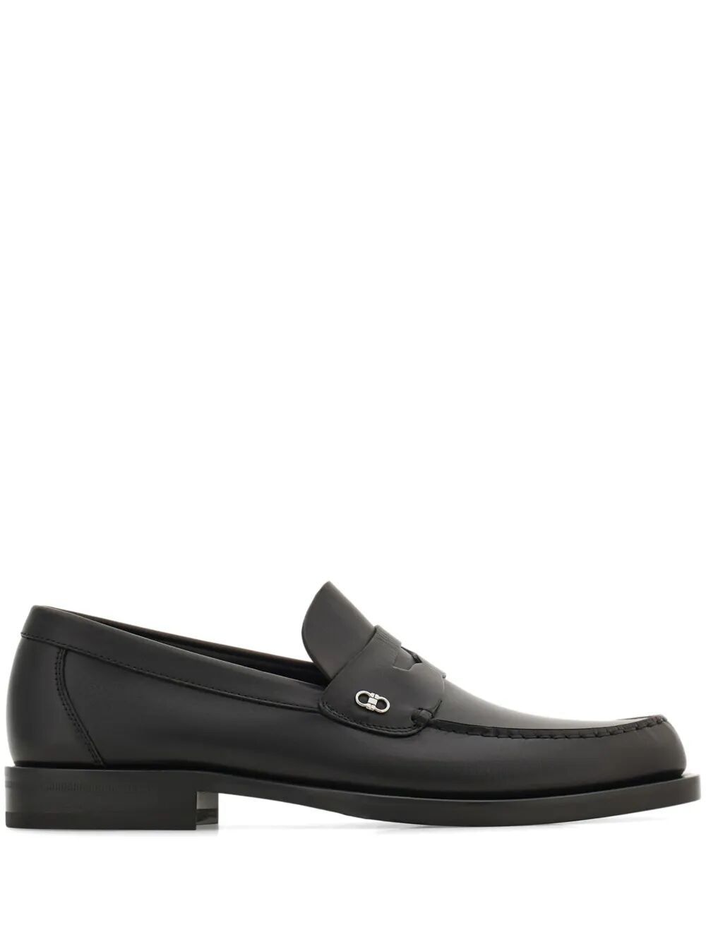 Ferragamo Mini Gancini Hook Buckle Bacchus Loafers