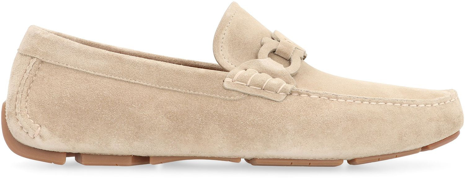 Ferragamo Suede Loafers for Men