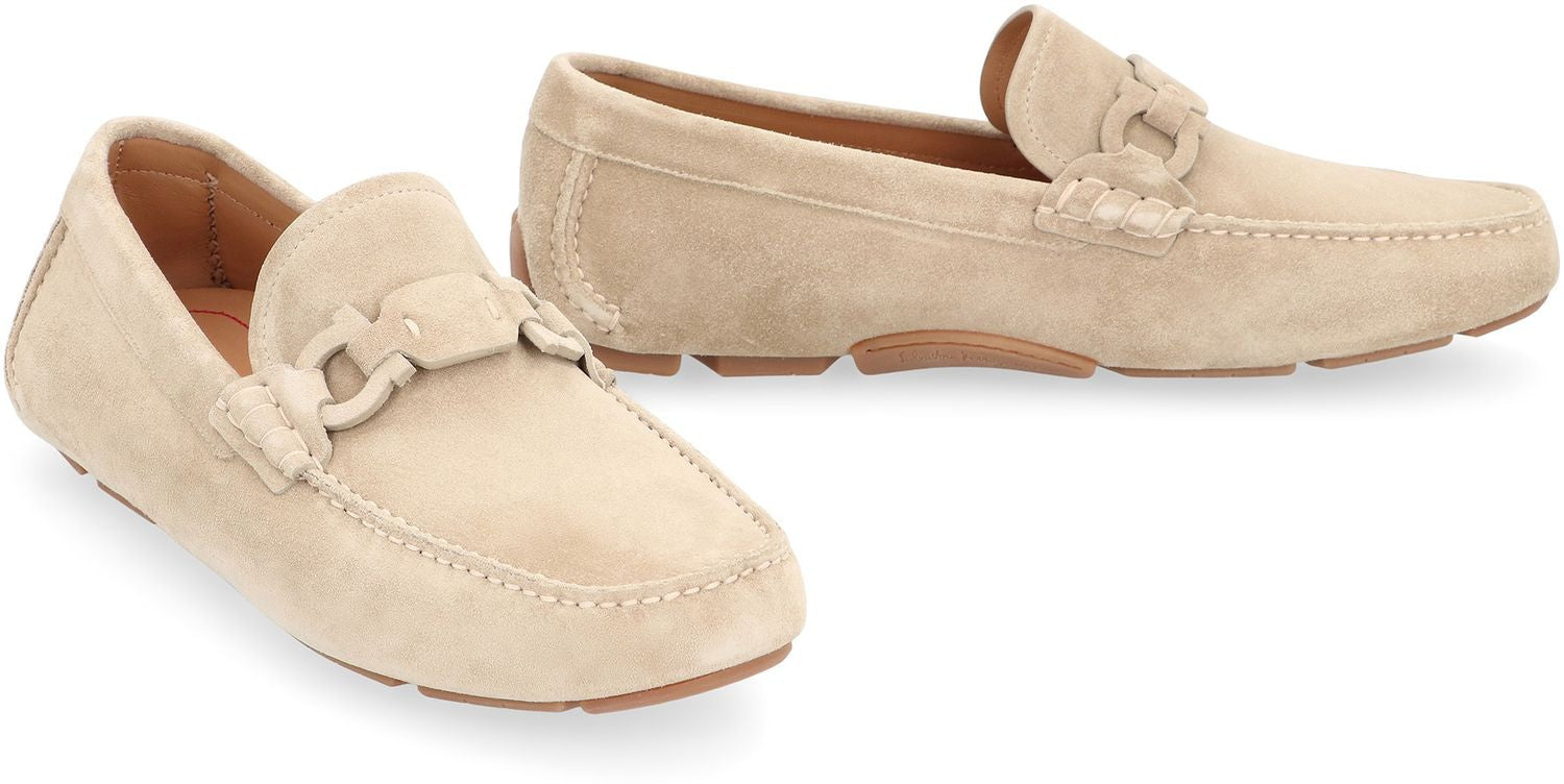 Ferragamo Suede Loafers for Men