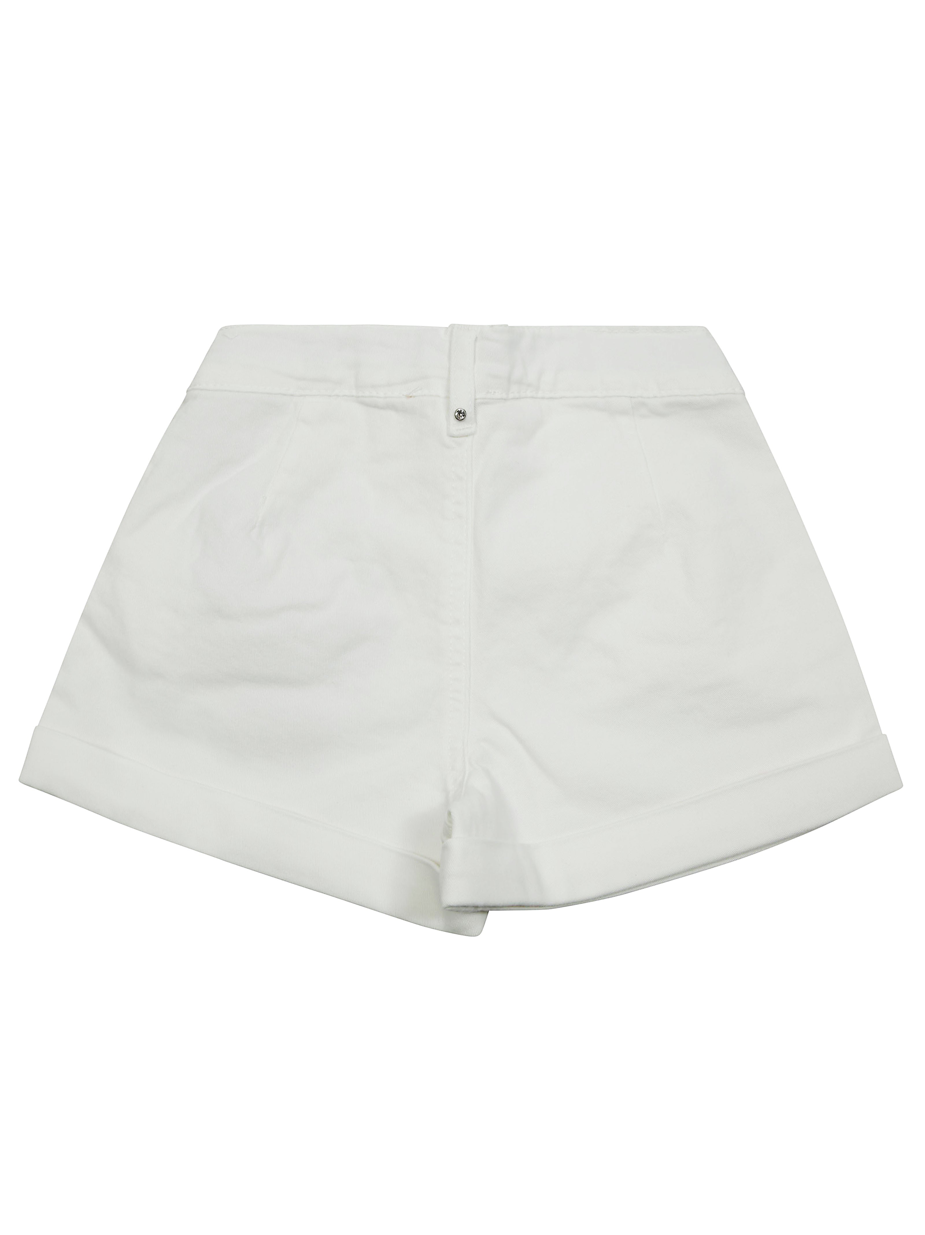 LIU JO KIDS Kids Mini White Shorts
