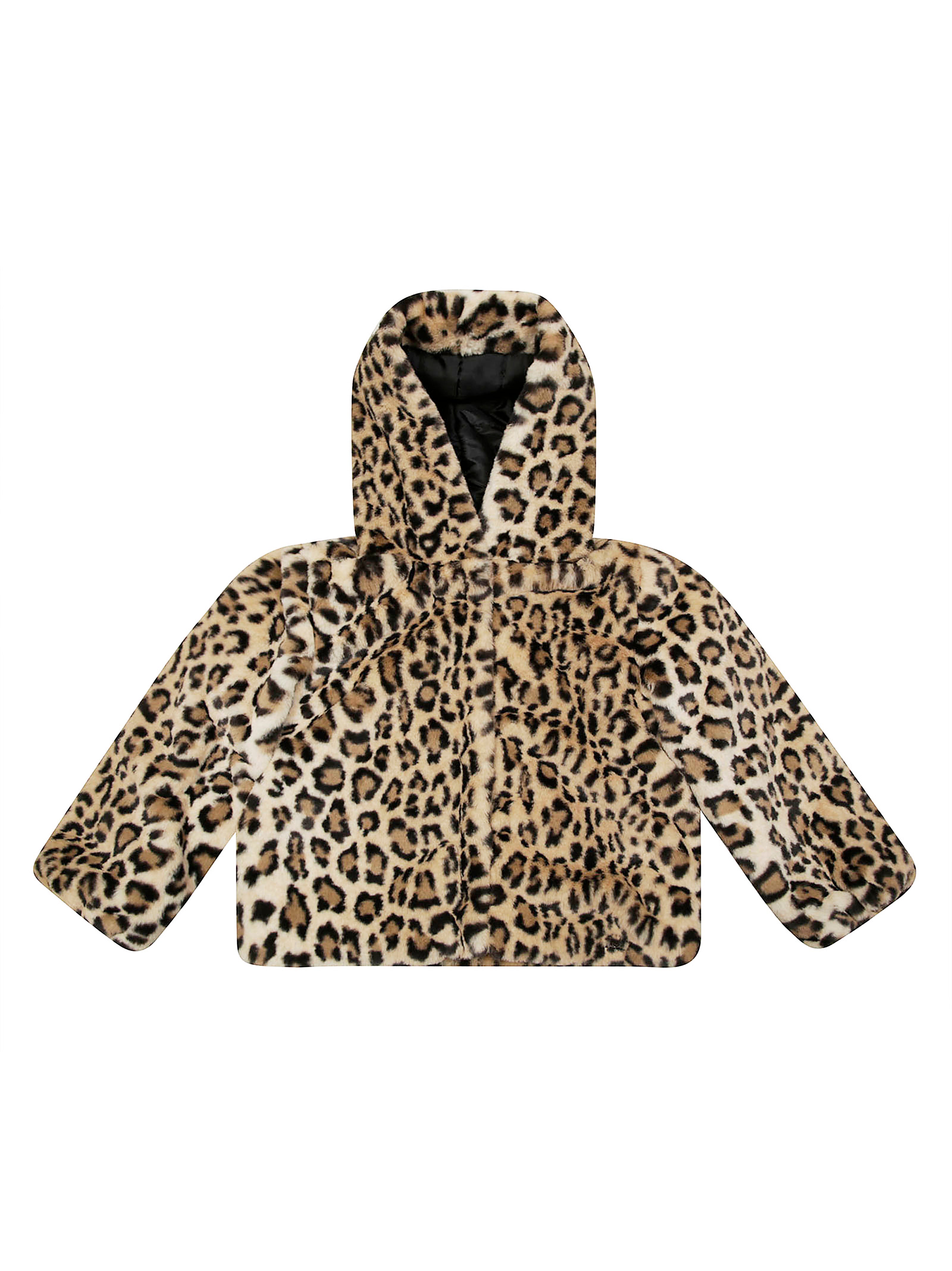 LIU JO KIDS Mini Eco-Fur Leopard Jacket