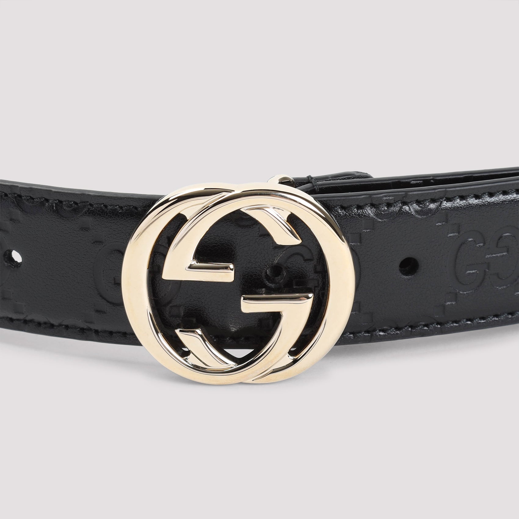Guccissima 30 Leather Belt