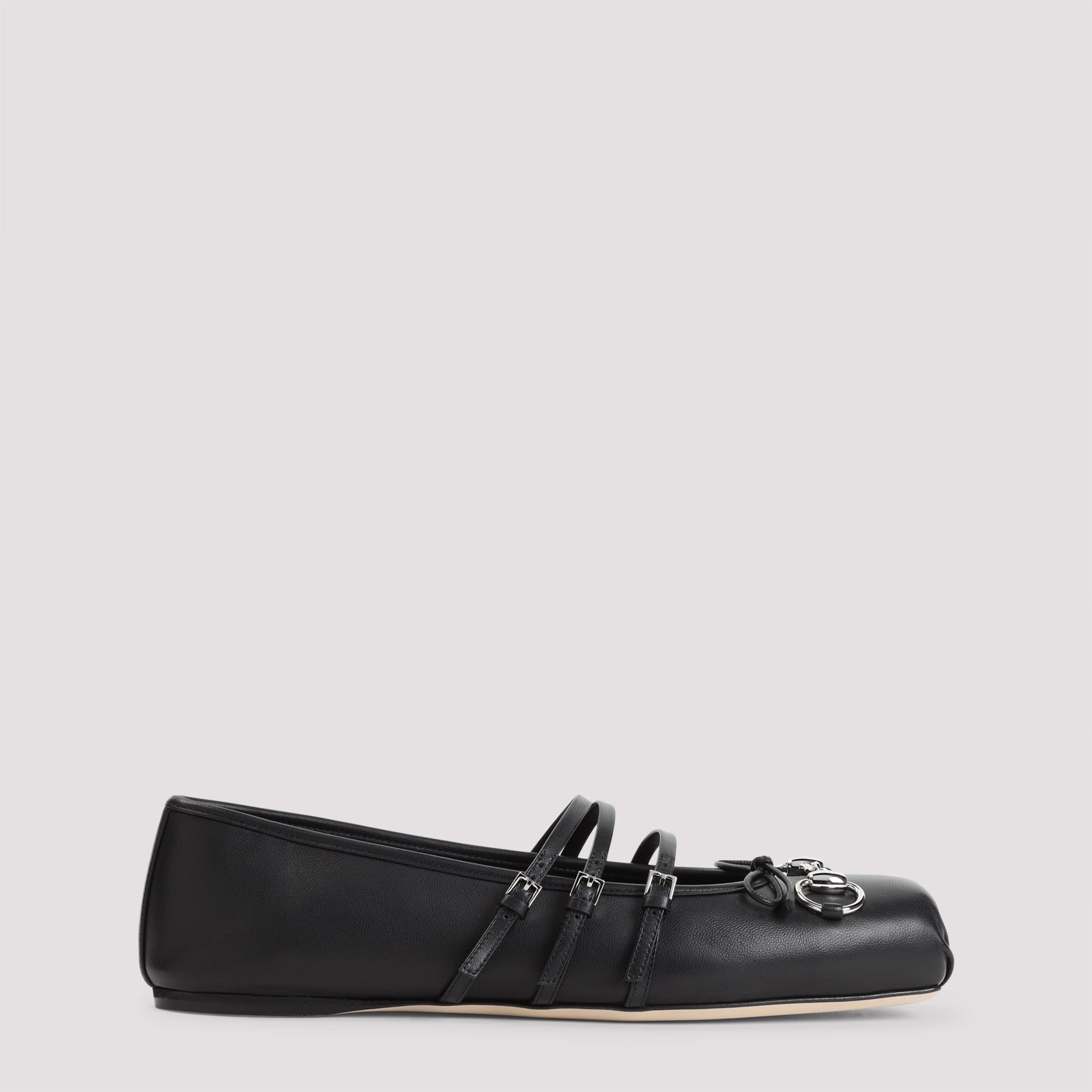 GUCCI Horsebit Leather Ballerinas for Men