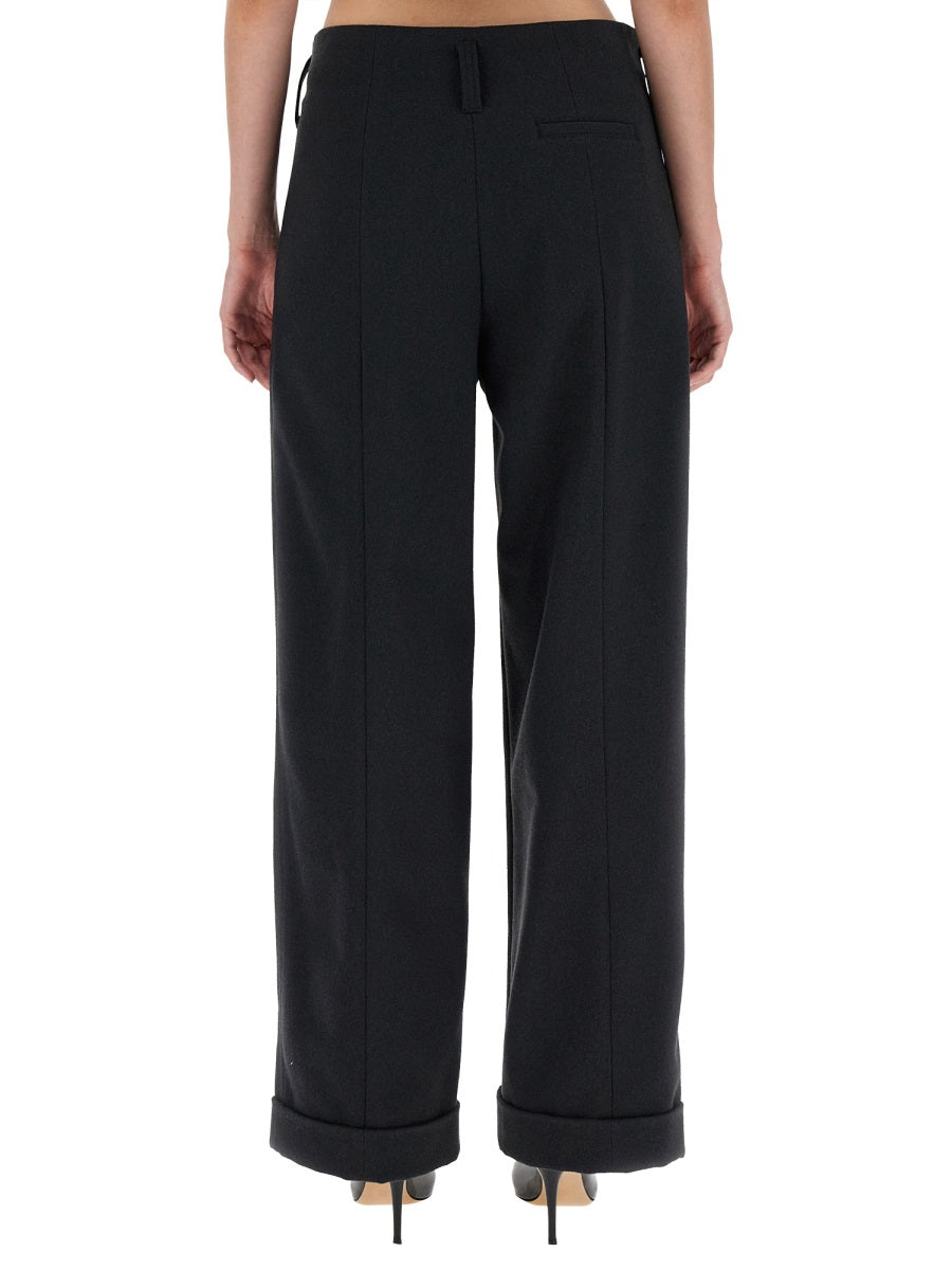 PHILOSOPHY DI LORENZO SERAFINI Wide Leg Pants - Size 40