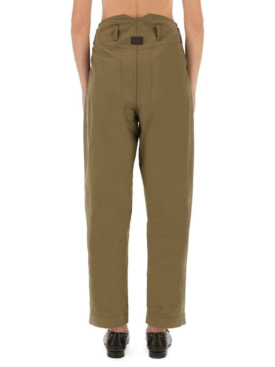 MOSCHINO COUTURE Tailored Pants with Pleats - Size 40