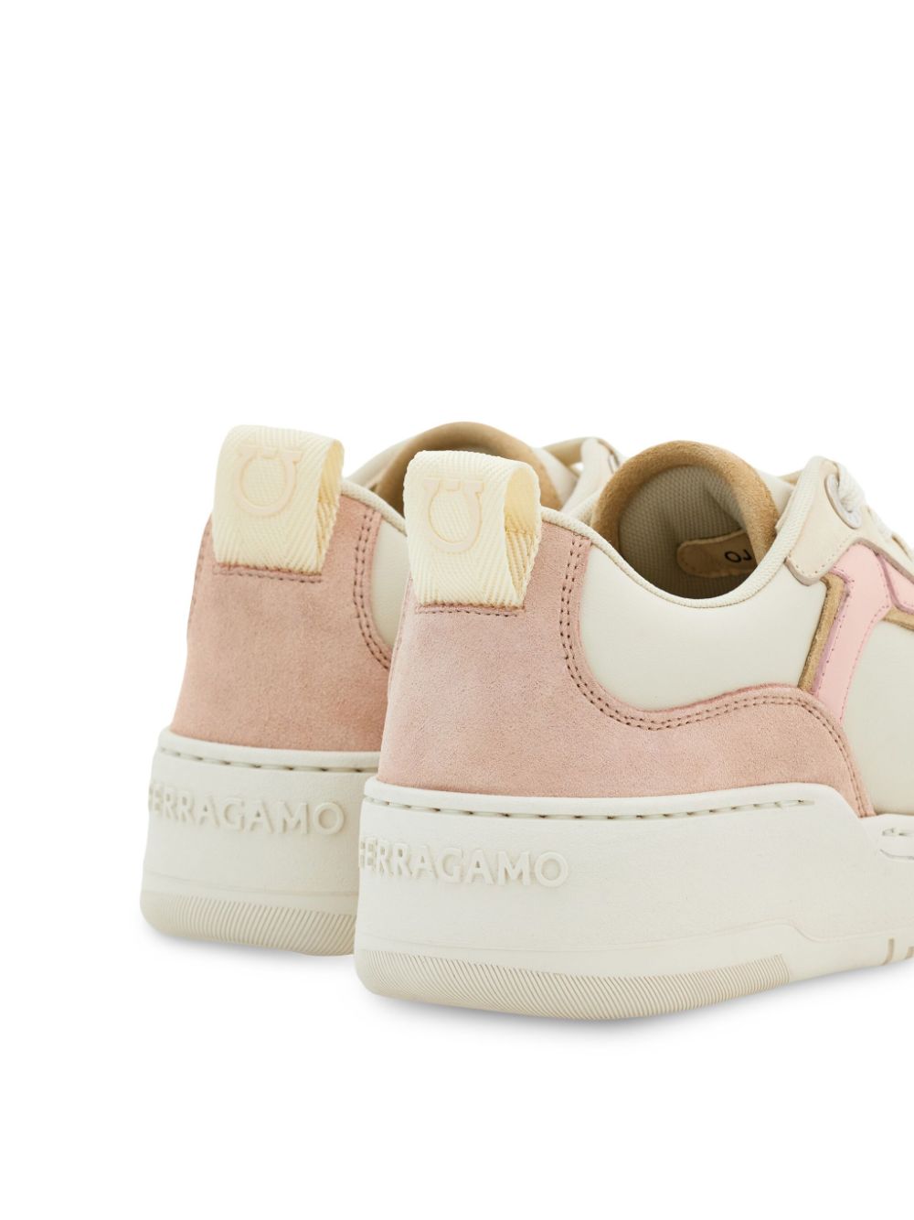 Ferragamo Gancini Hook Leather Sneaker for Women