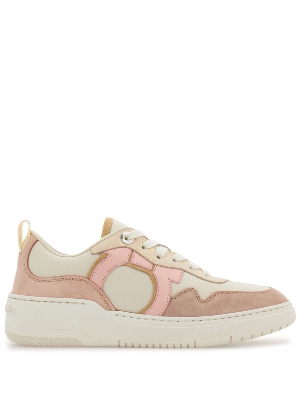 Ferragamo Gancini Hook Leather Sneaker for Women