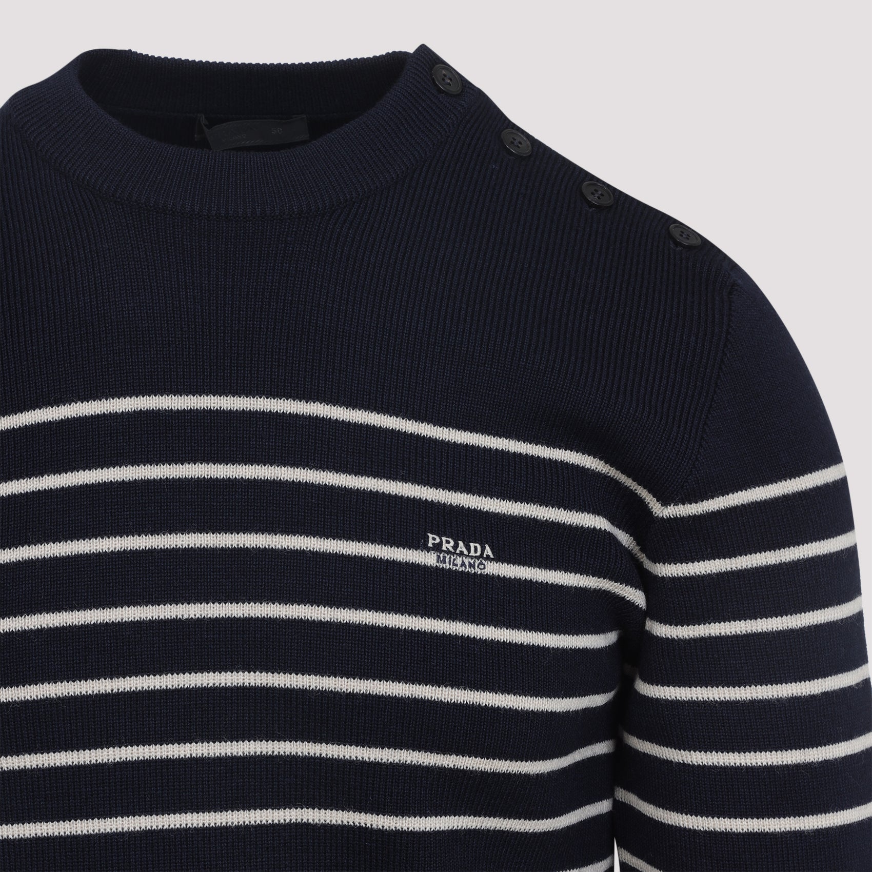 PRADA Men's Classic Crew Neck Sweater