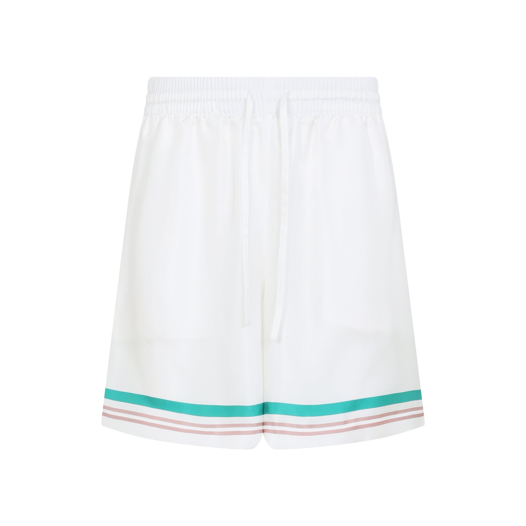 CASABLANCA Silk Drawstring Shorts for Men