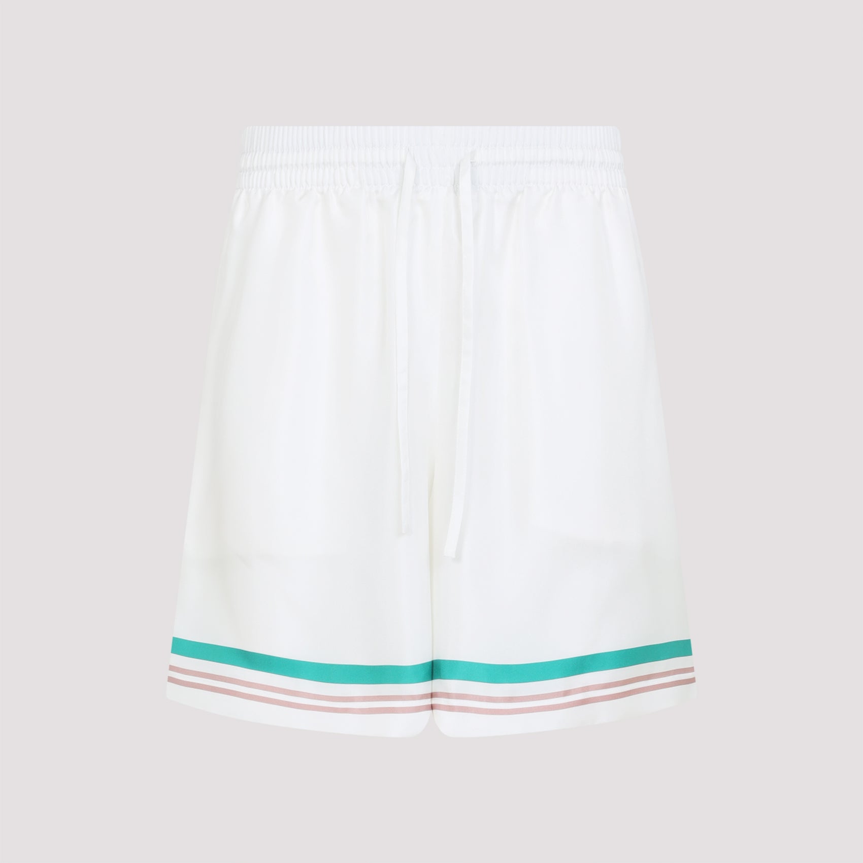 CASABLANCA Silk Drawstring Shorts for Men