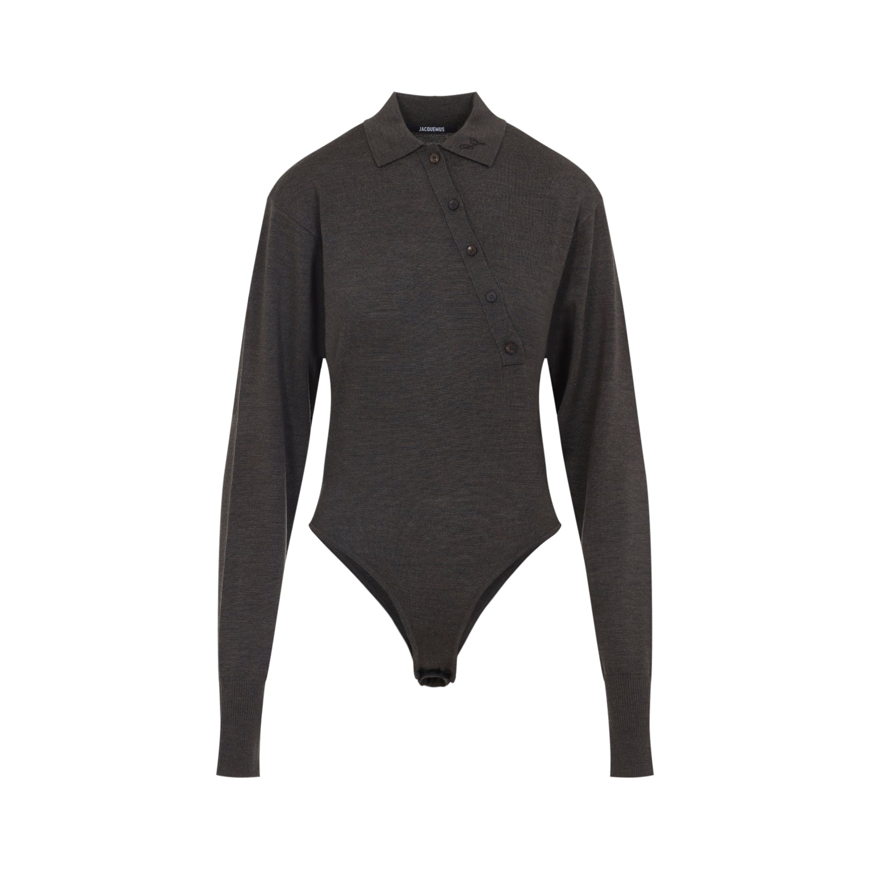 JACQUEMUS Mini Bodysuit for Men in Merino Wool