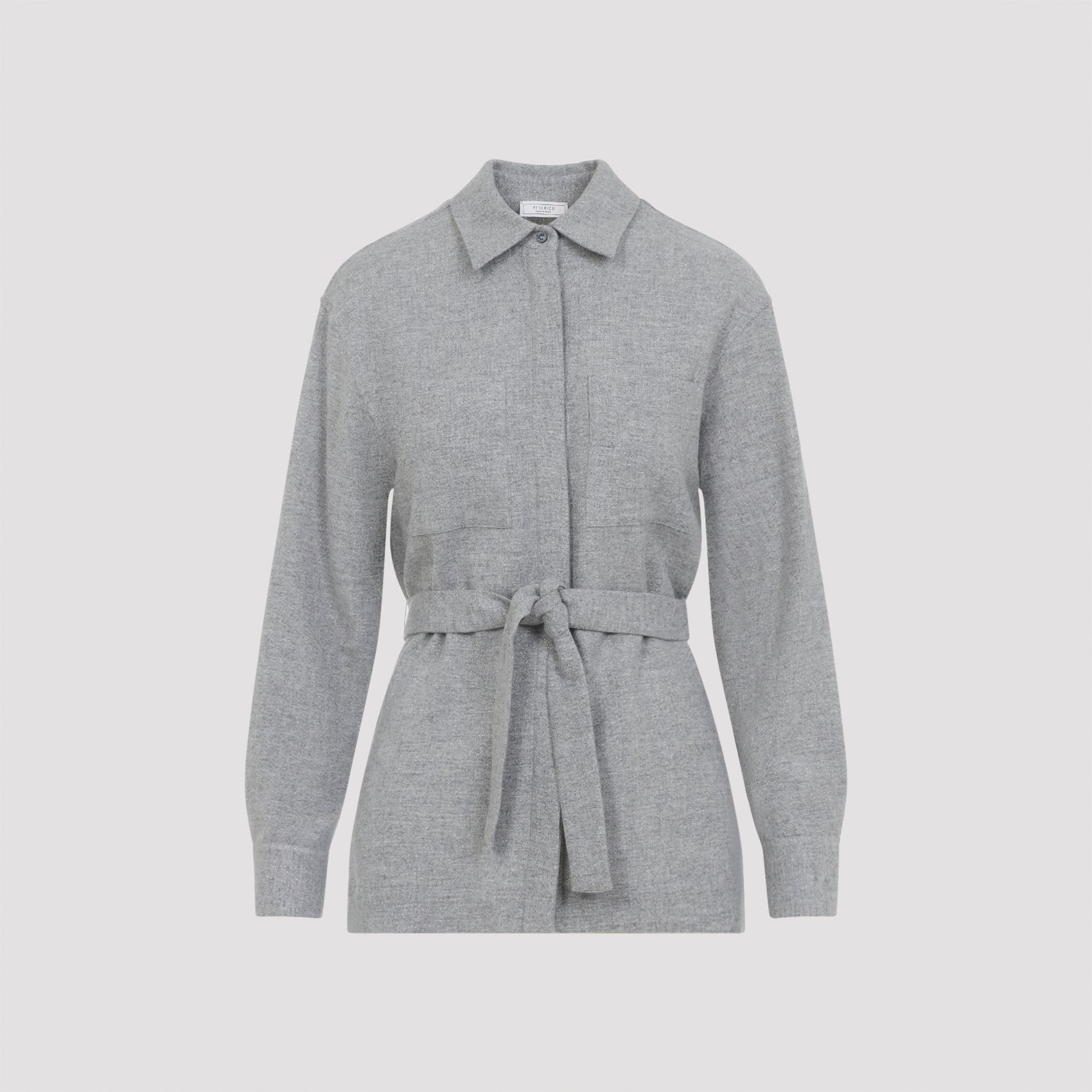 PESERICO Premium Wool-Blend Flannel Shirt for Men