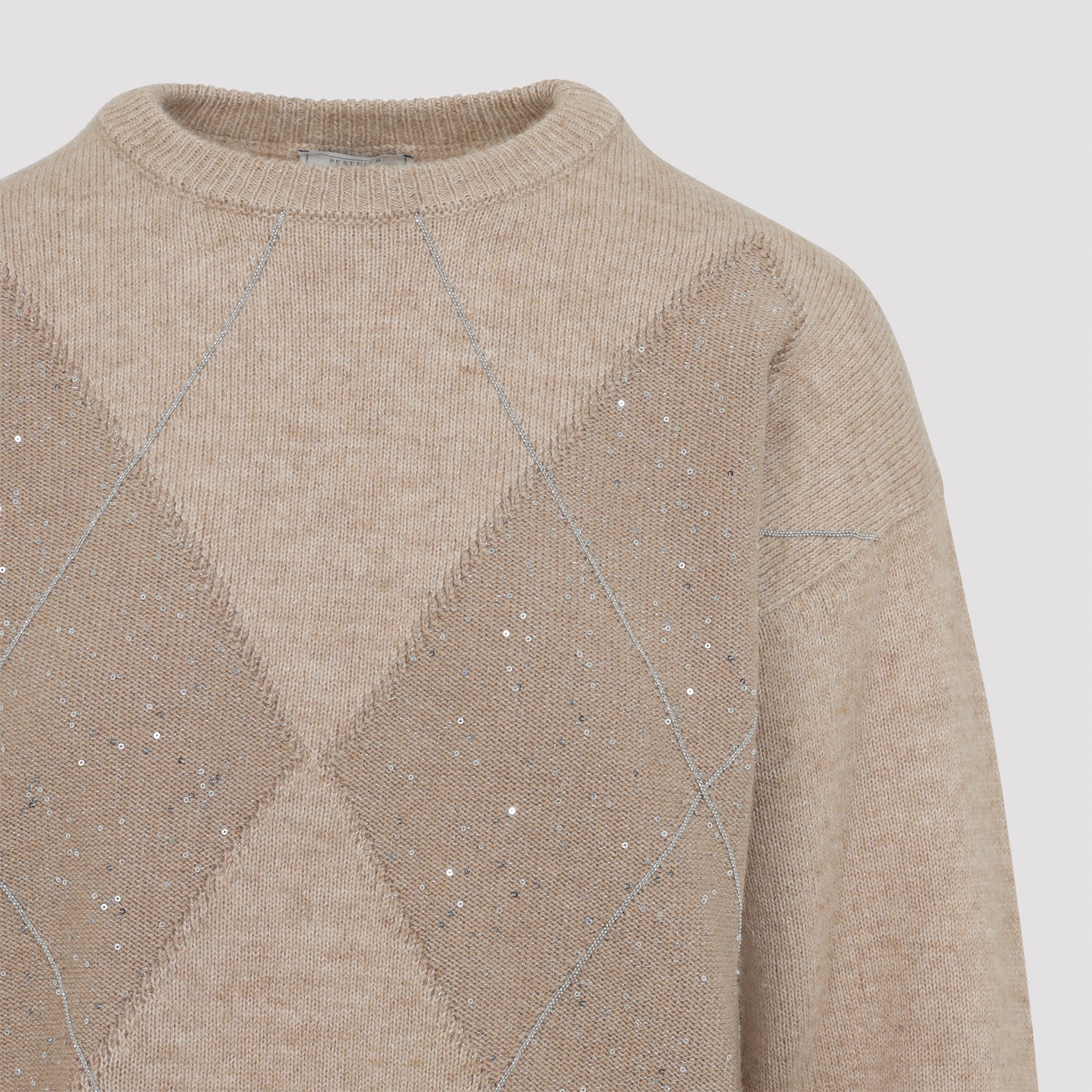 PESERICO Elegant Wool & Cashmere Pullover Sweater - FW25