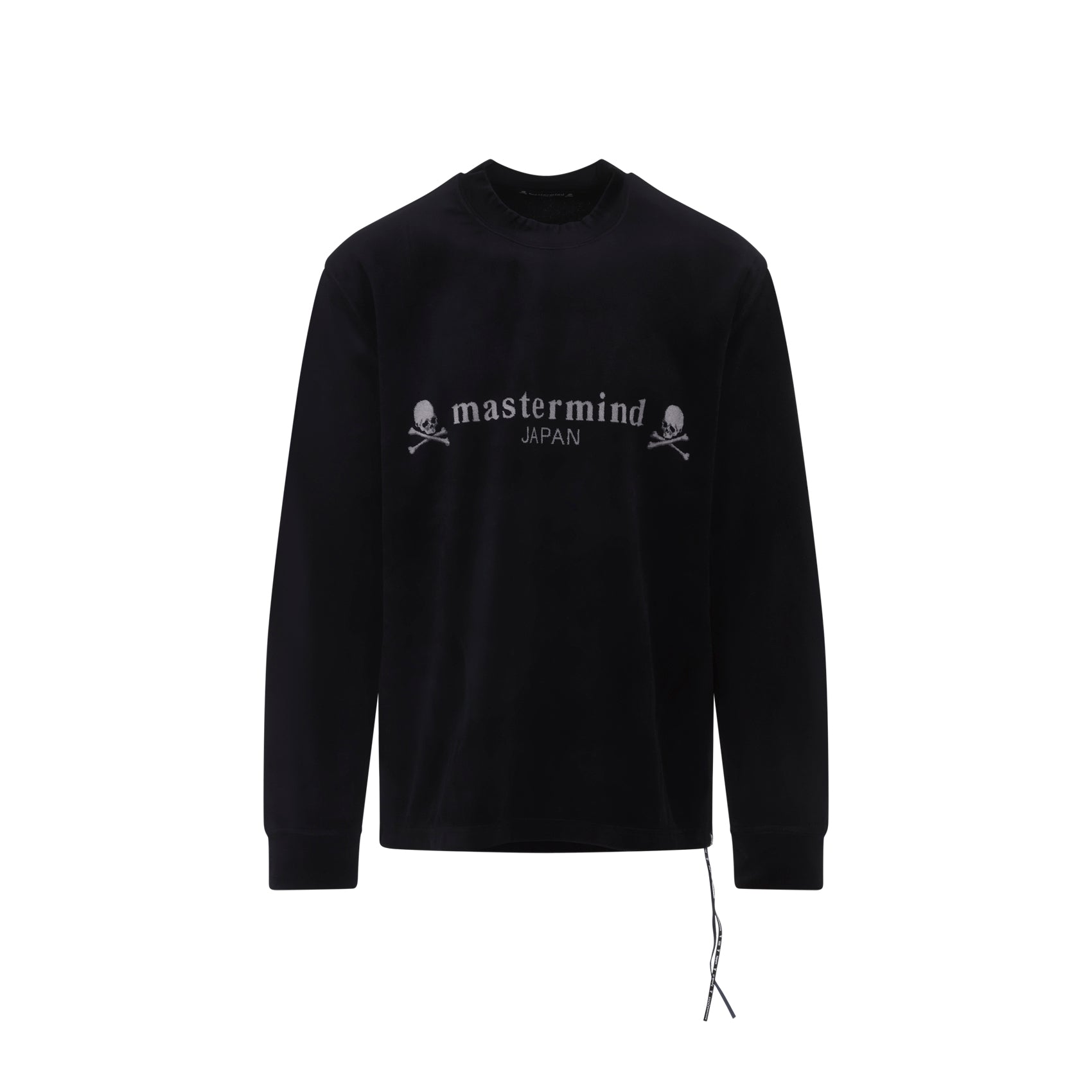 MASTERMIND JAPAN Velour Long Sleeve Mini Tee for Men