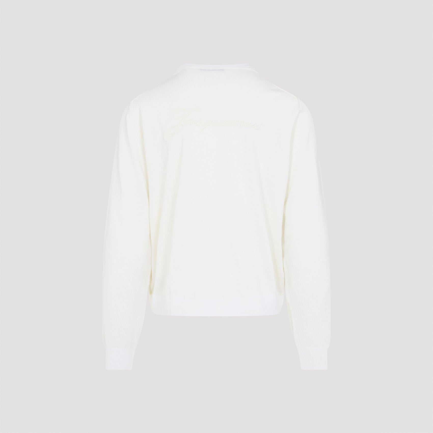 JACQUEMUS Elegant Merino Pullover for Men - Fall/Winter 2025
